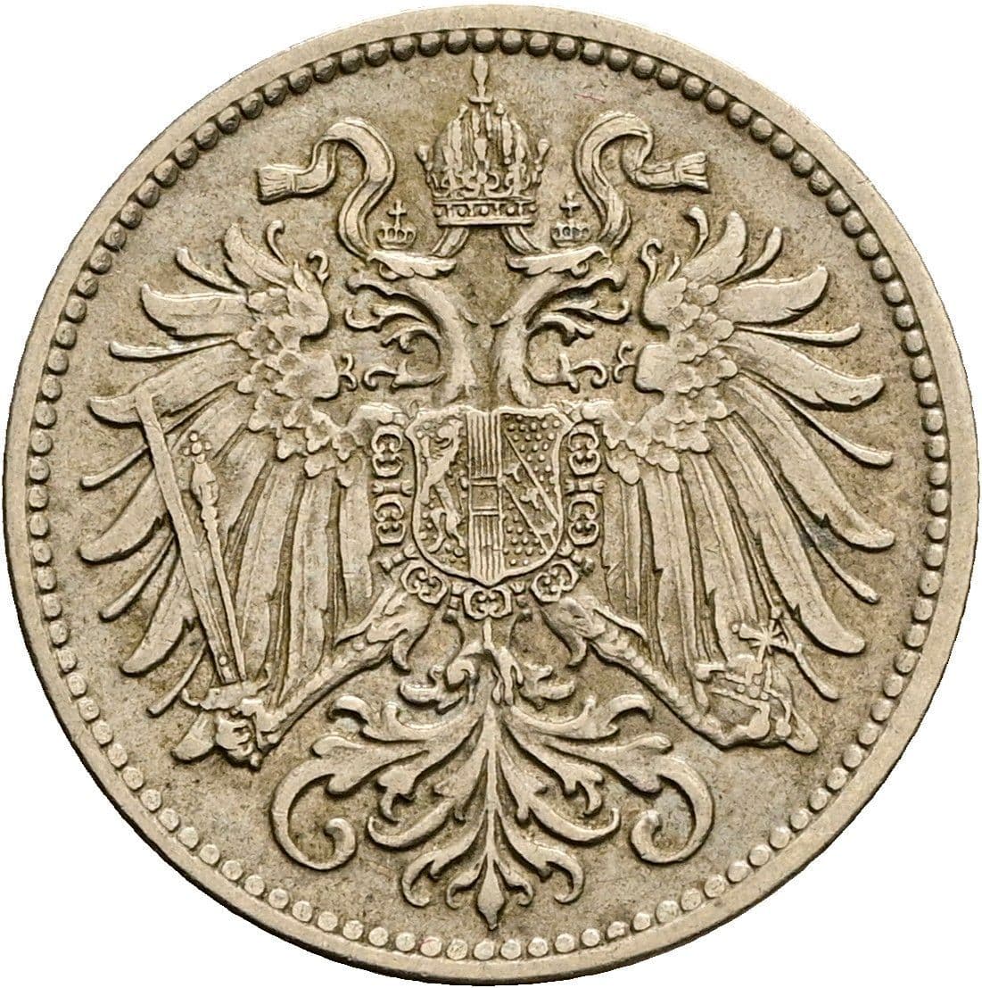 10 Heller Franz Joseph I. 1848-1916 1915 – Rückseite