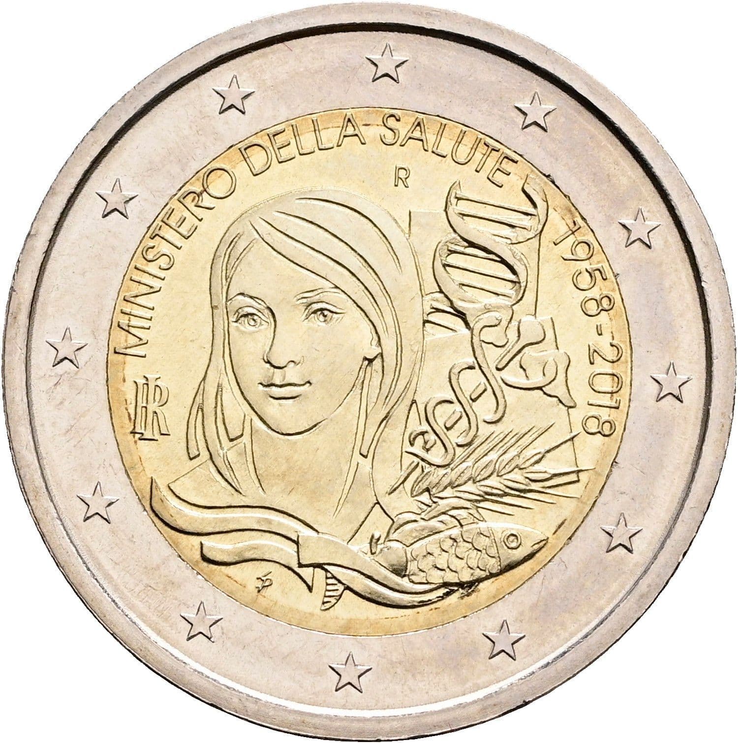 2 Euro 2018 – Rückseite