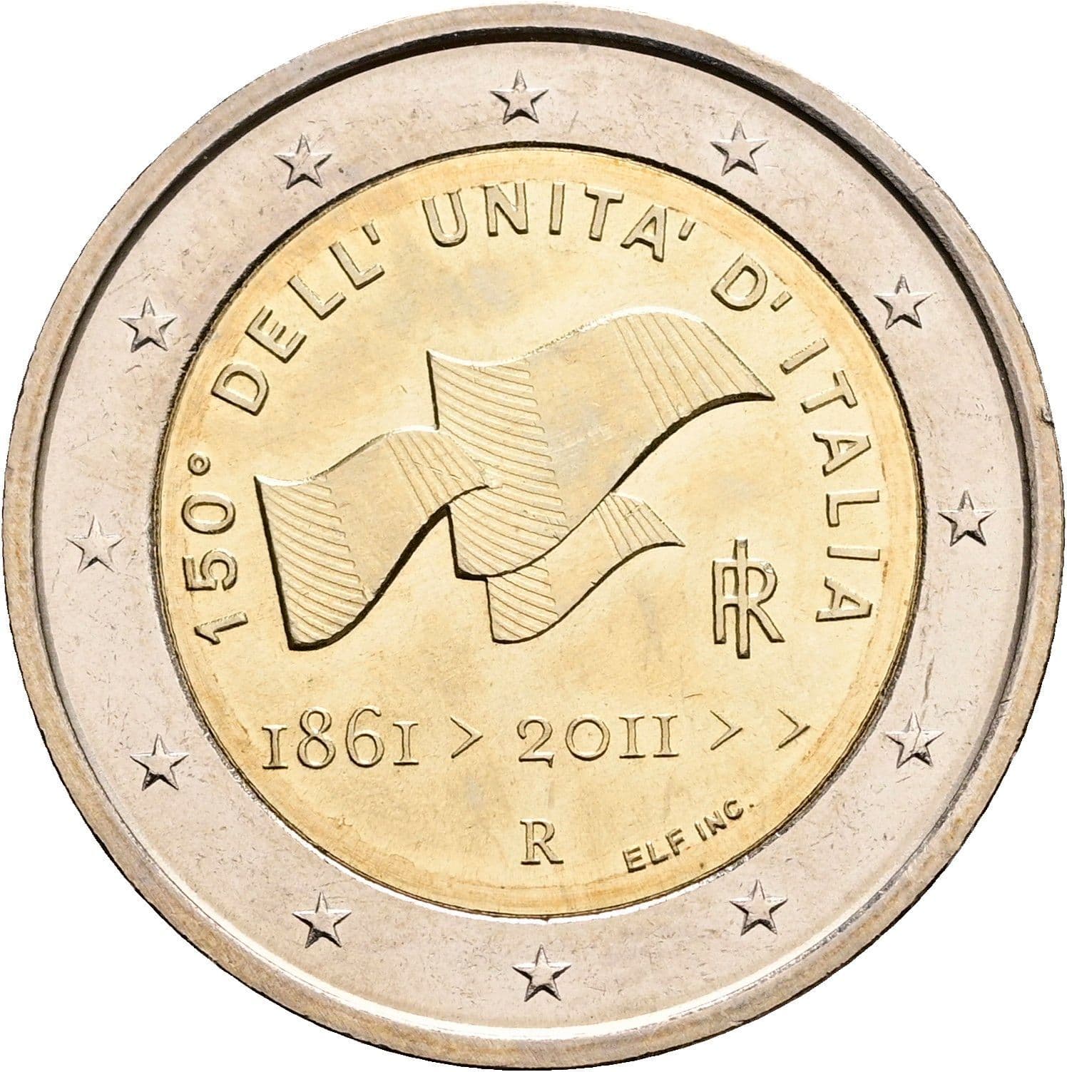 2 Euro 2011 – Rückseite