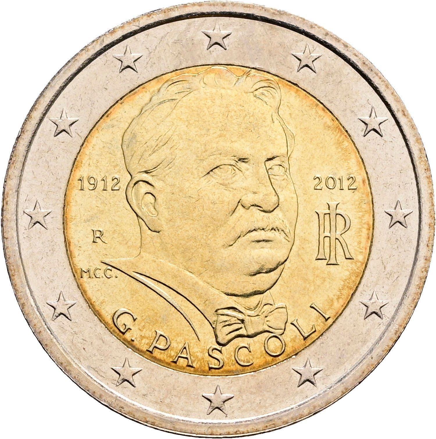 2 Euro 2012 – Rückseite