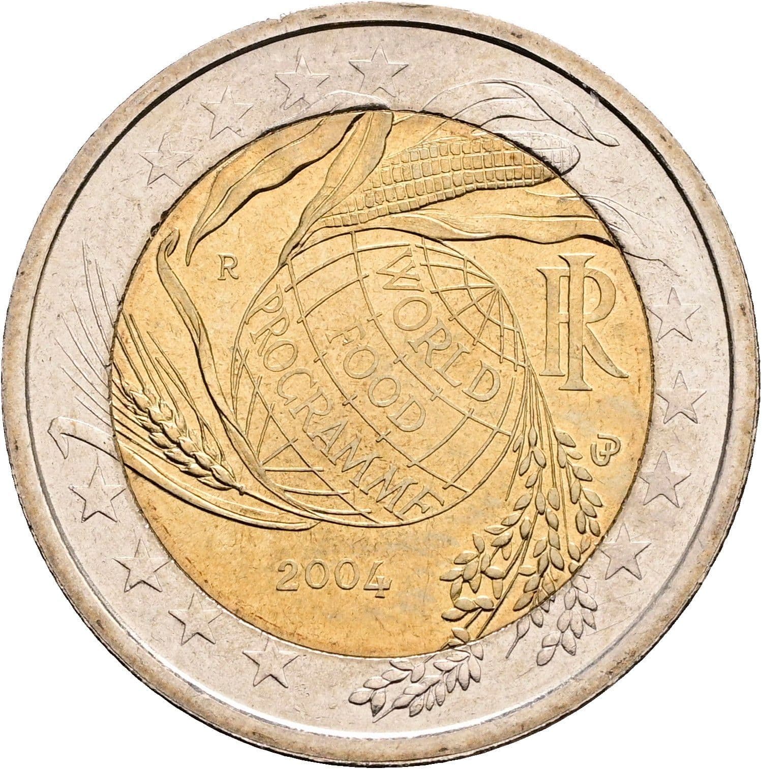 2 Euro 2004 – Rückseite