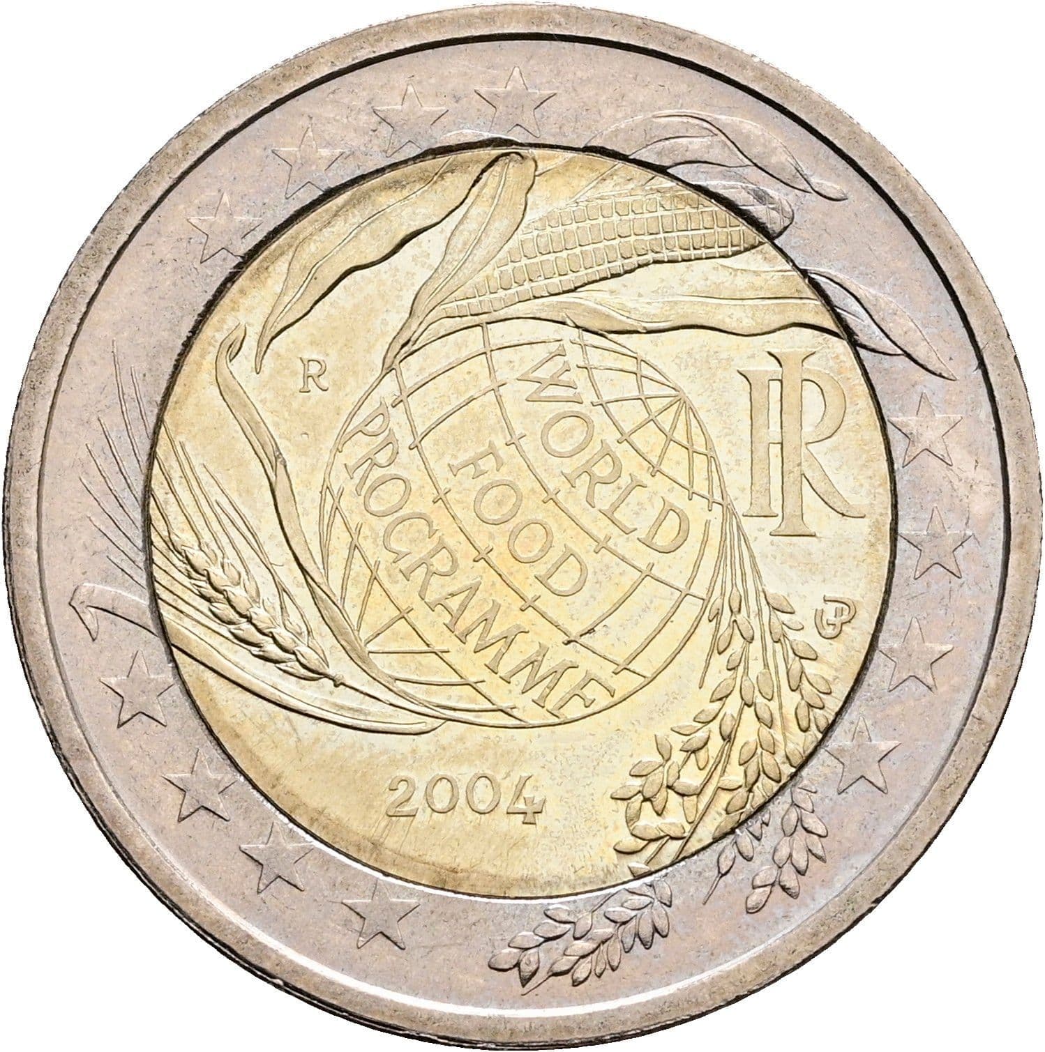 2 Euro 2004 – Rückseite