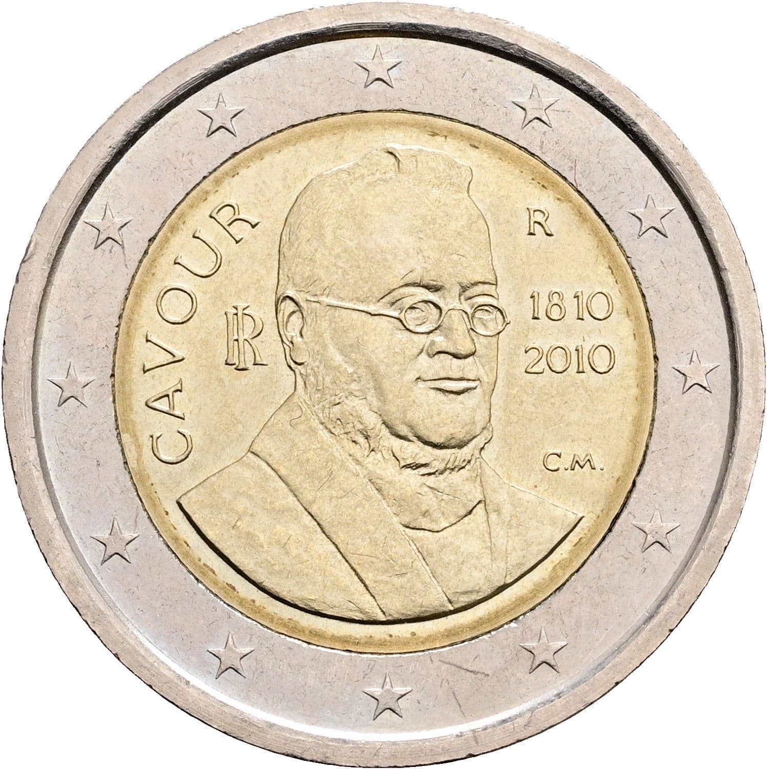2 Euro 2010 – Rückseite