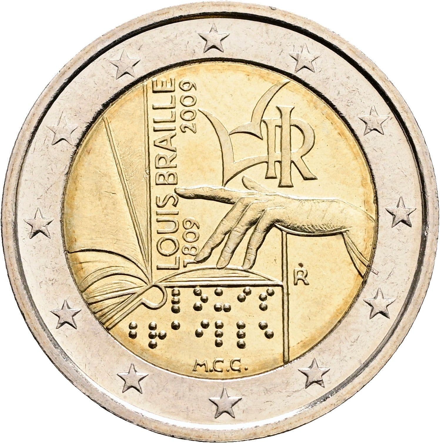 2 Euro 2009 – Rückseite
