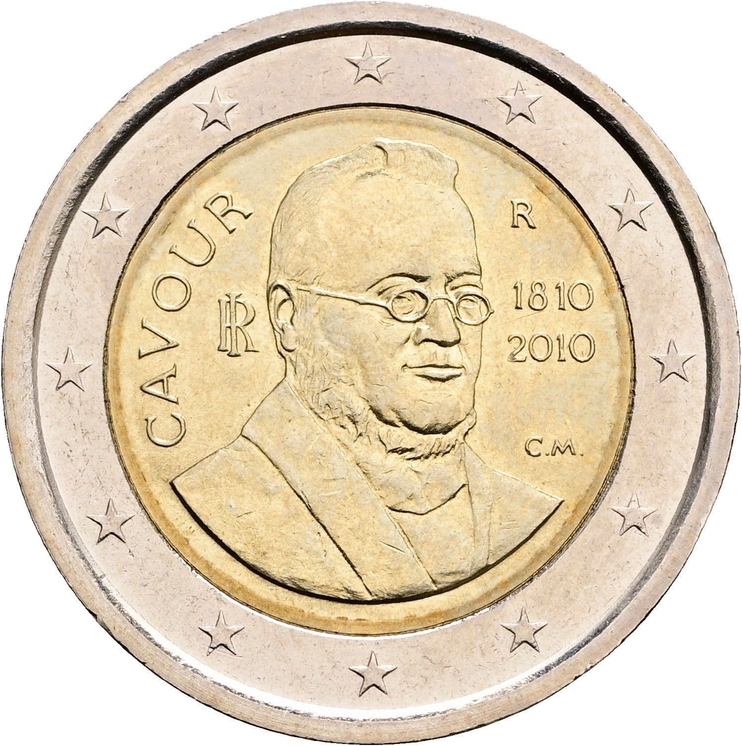 2 Euro 2010 – Rückseite