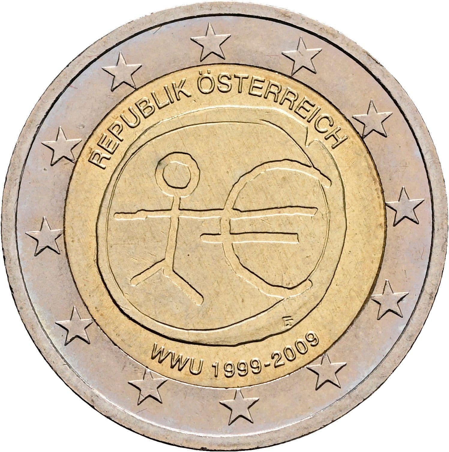2 Euro 2009 – Rückseite
