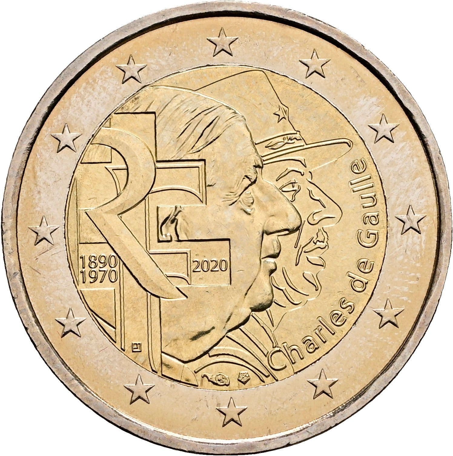 2 Euro 2020 – Rückseite