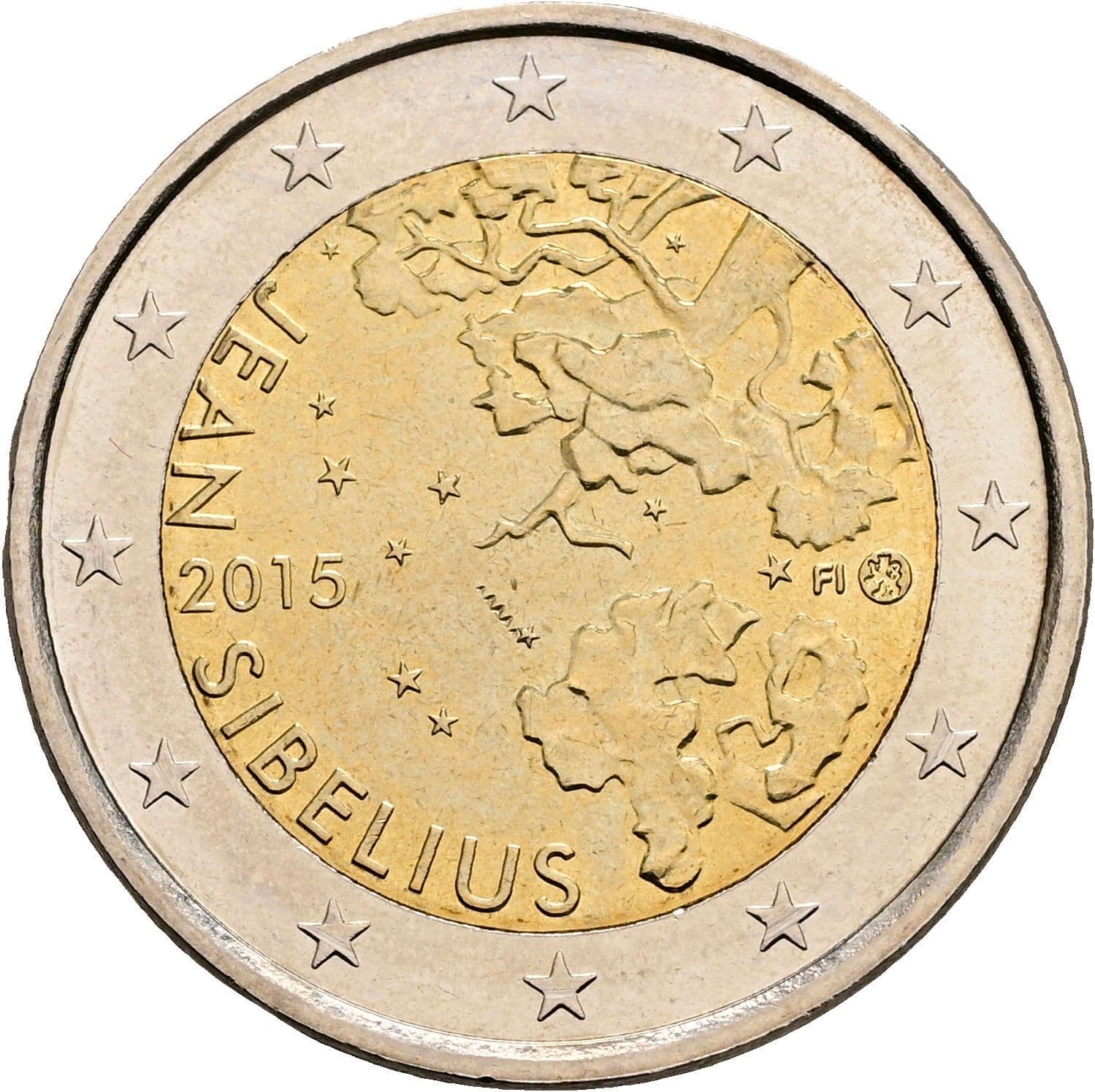 2 Euro 2015 – Rückseite