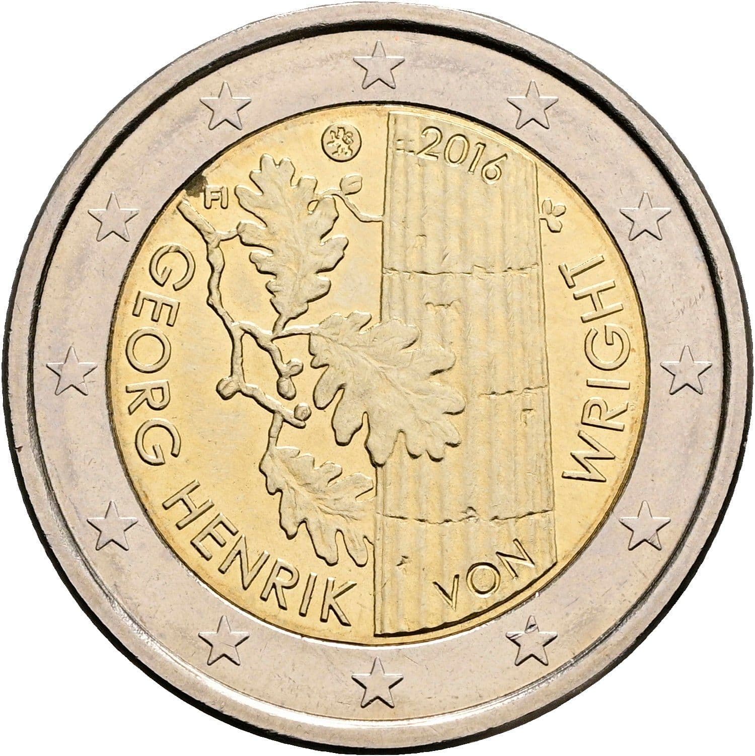 2 Euro 2016 – Rückseite