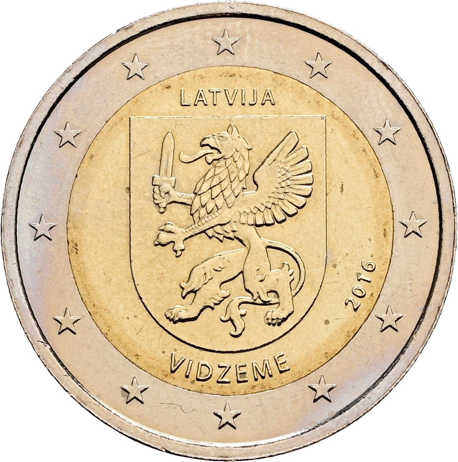 2 Euro 2016 – Rückseite