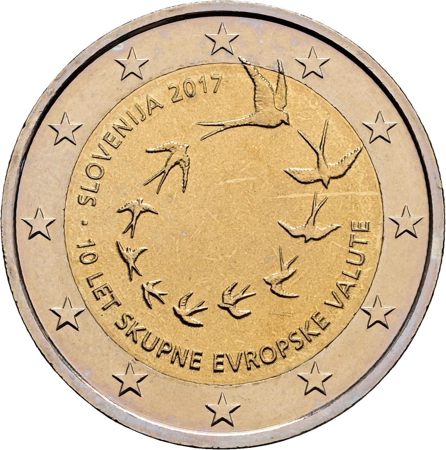 2 Euro 2017 – Rückseite
