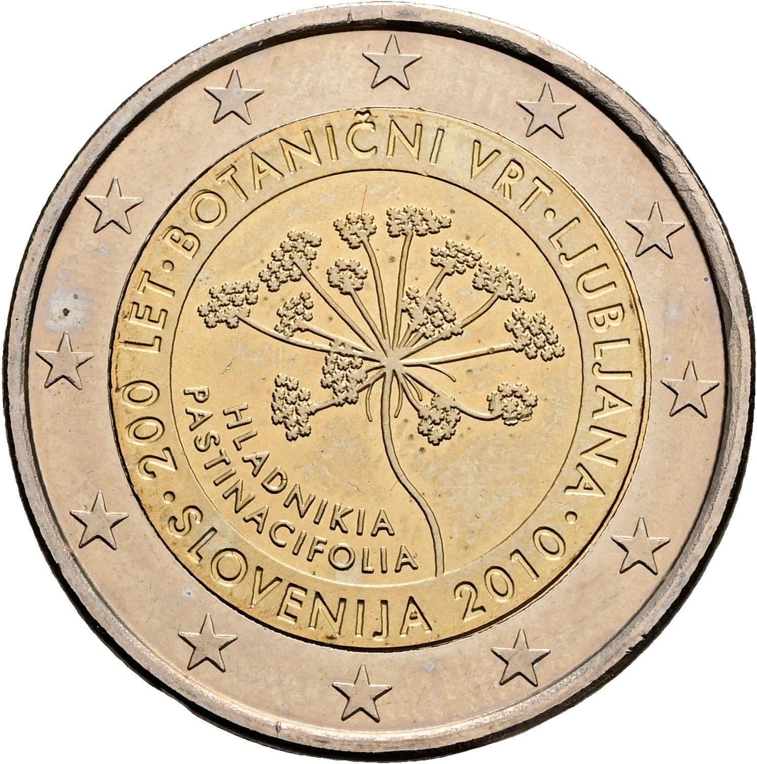 2 Euro 2010 – Rückseite