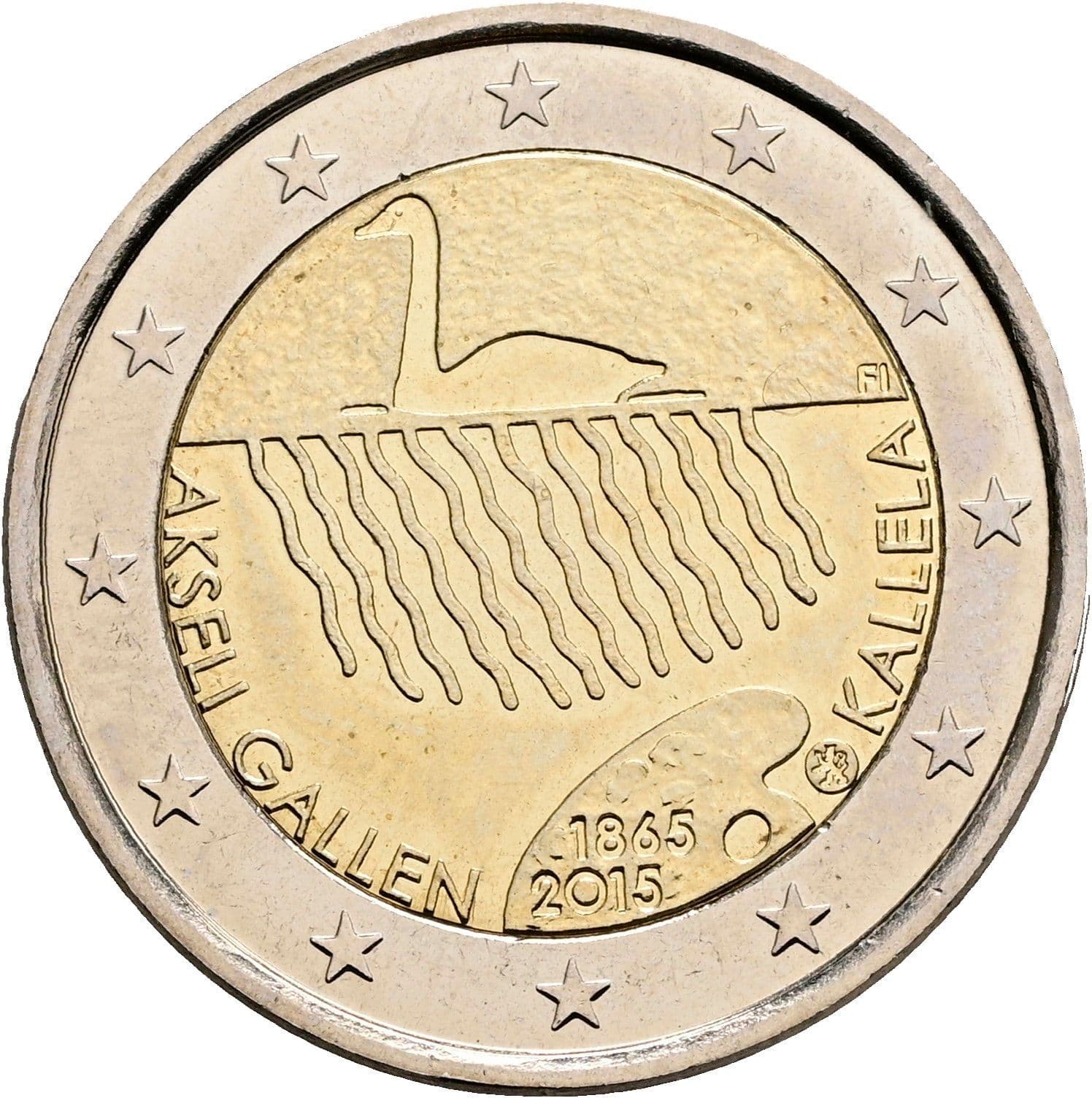 2 Euro 2015 – Rückseite