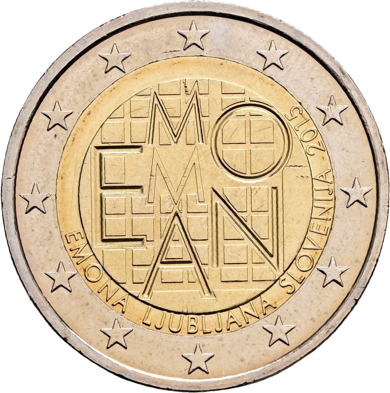 2 Euro 2015 – Rückseite
