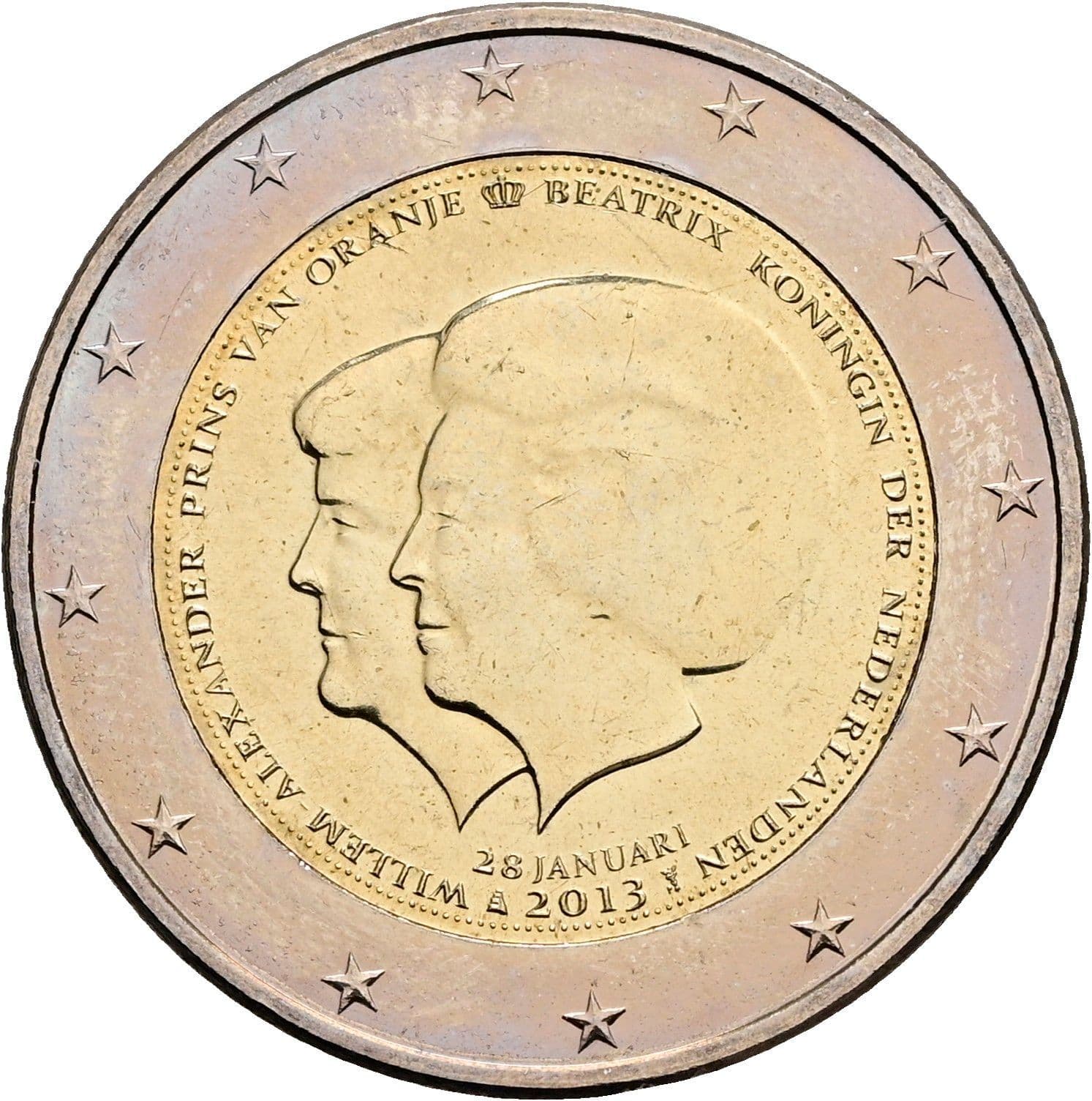 2 Euro 2013 – Rückseite