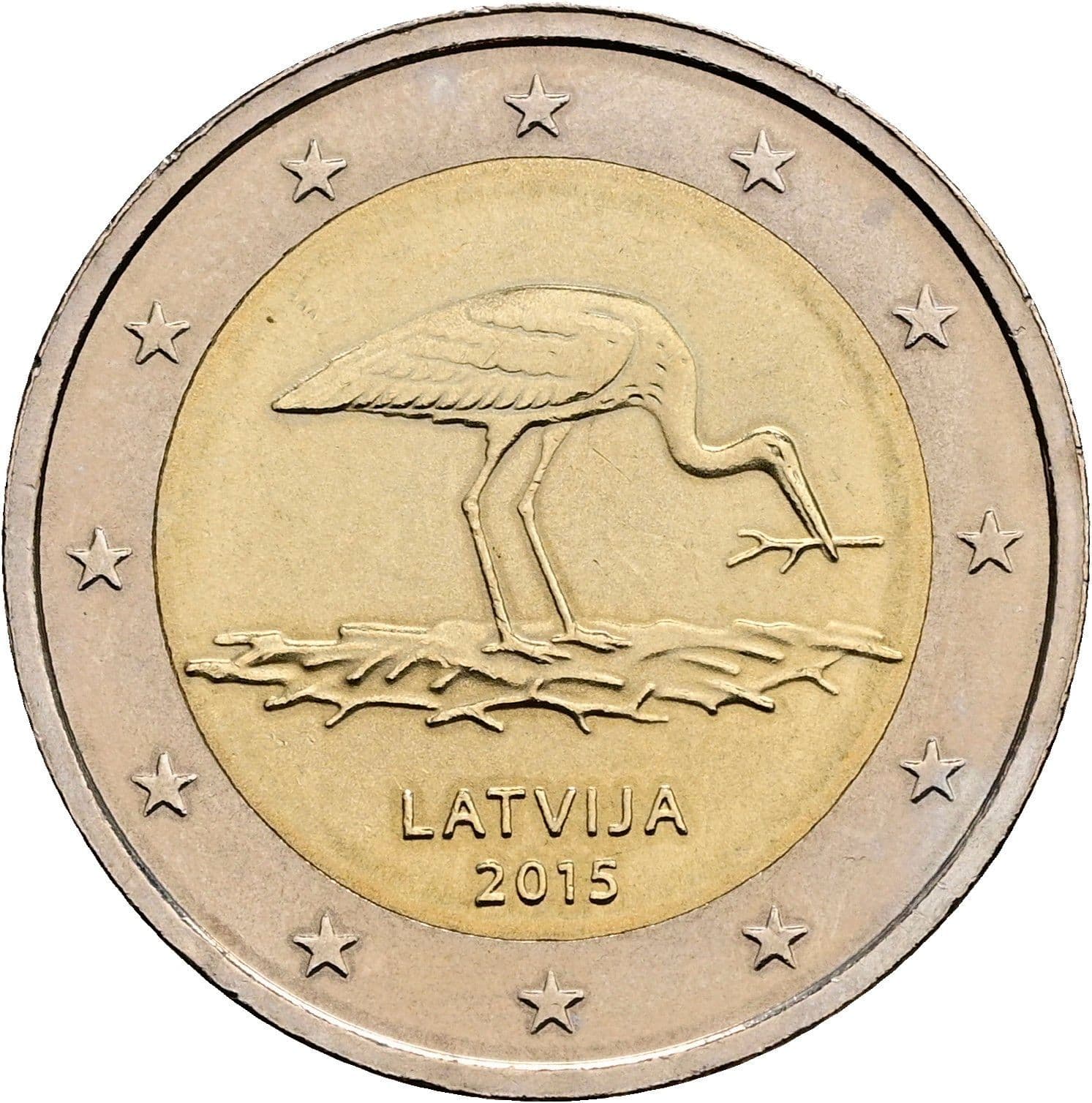 2 Euro 2015 – Rückseite