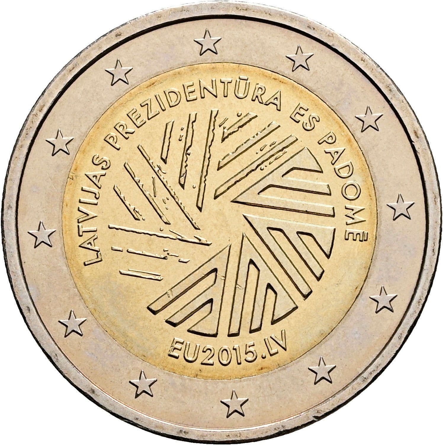2 Euro 2015 – Rückseite