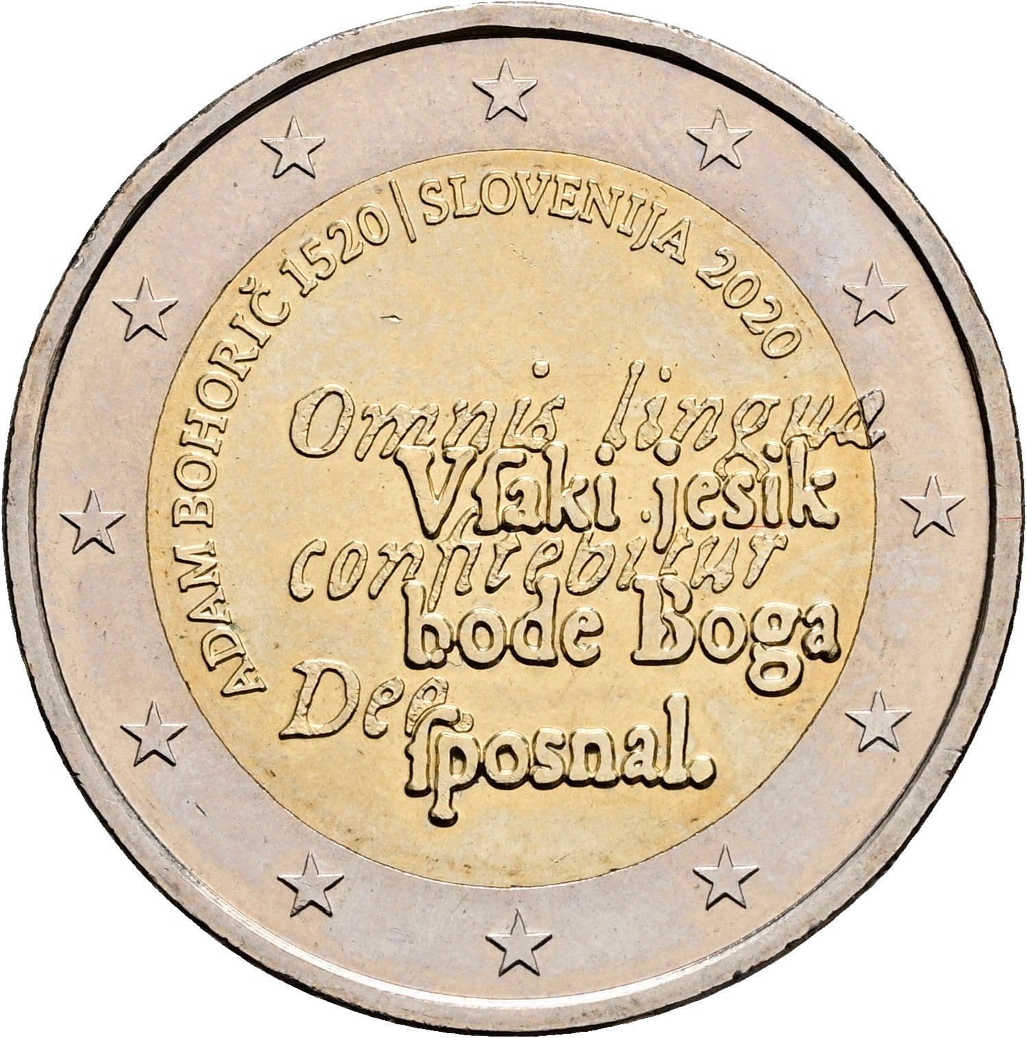 2 Euro 2020 – Rückseite