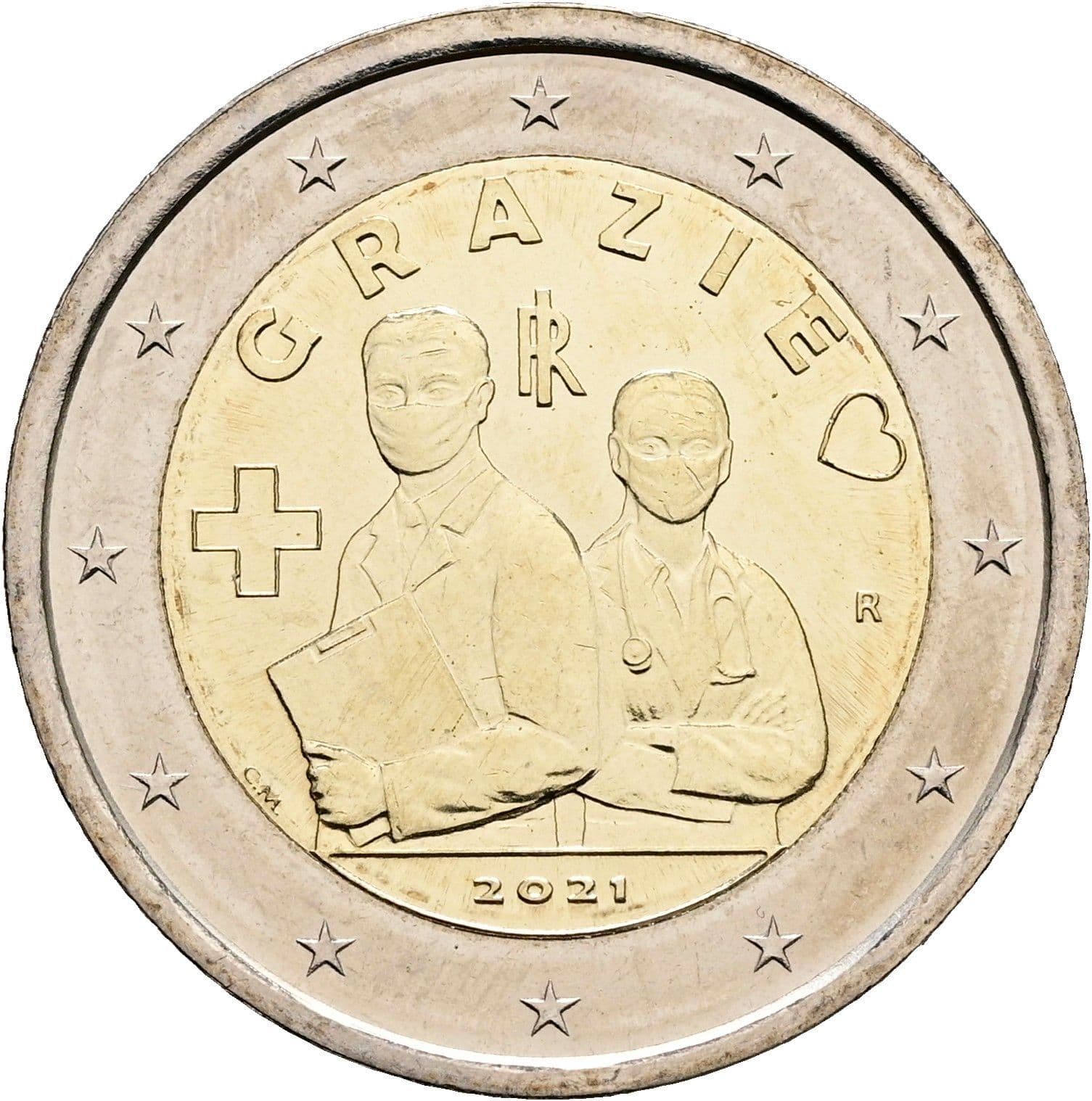 2 Euro 2021 – Rückseite