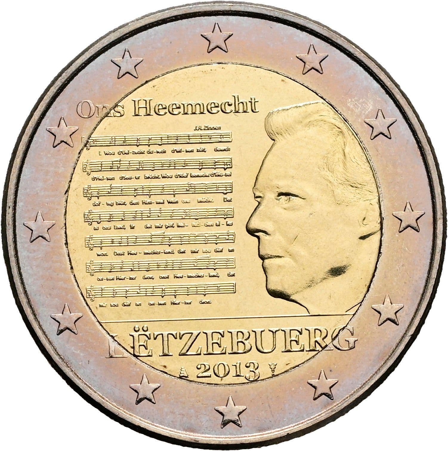 2 Euro 2013 – Rückseite