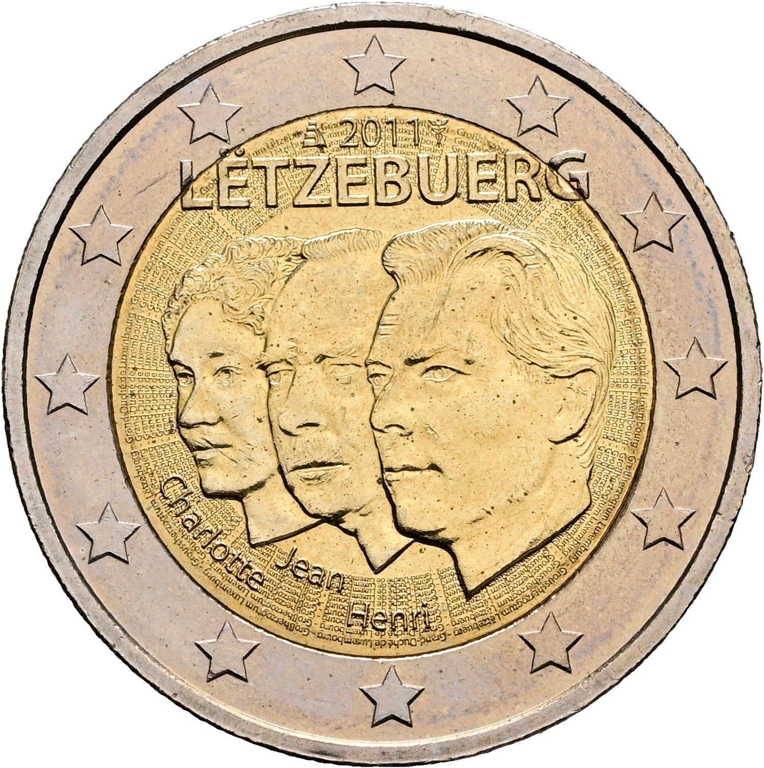 2 Euro 2011 – Rückseite