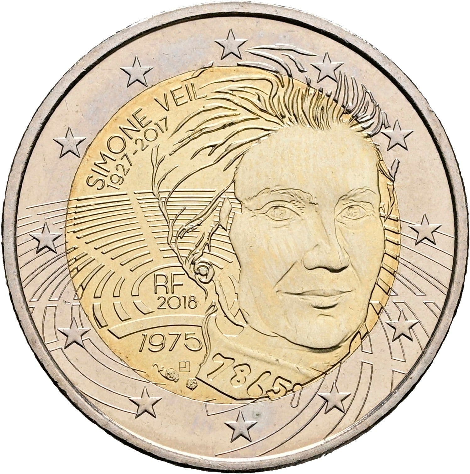 2 Euro 2018 – Rückseite