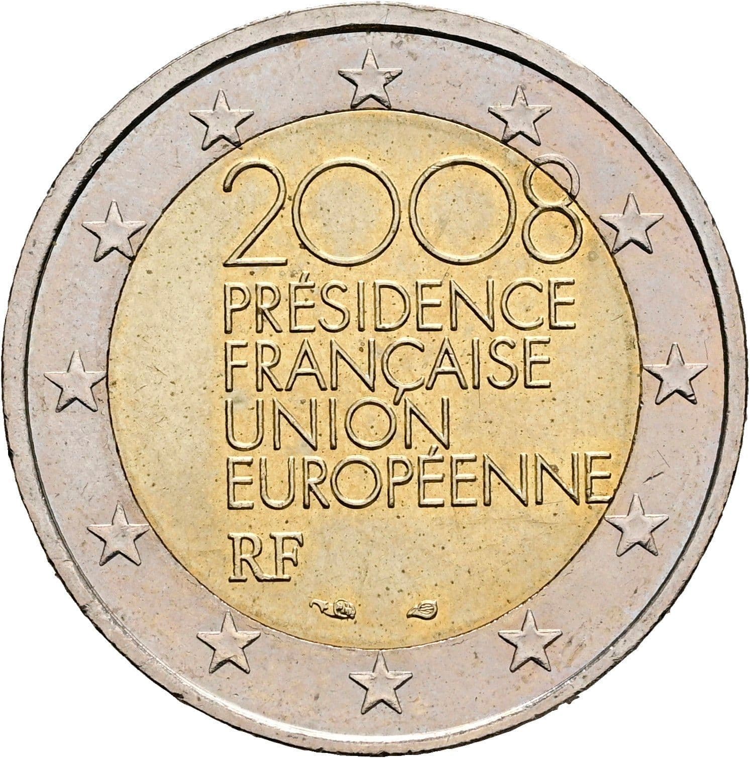2 Euro 2008 – Rückseite
