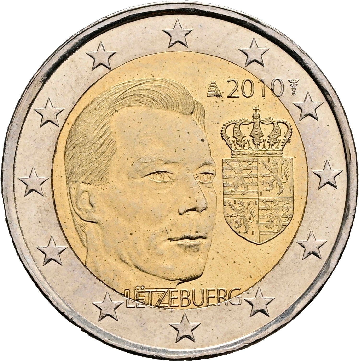 2 Euro 2010 – Rückseite