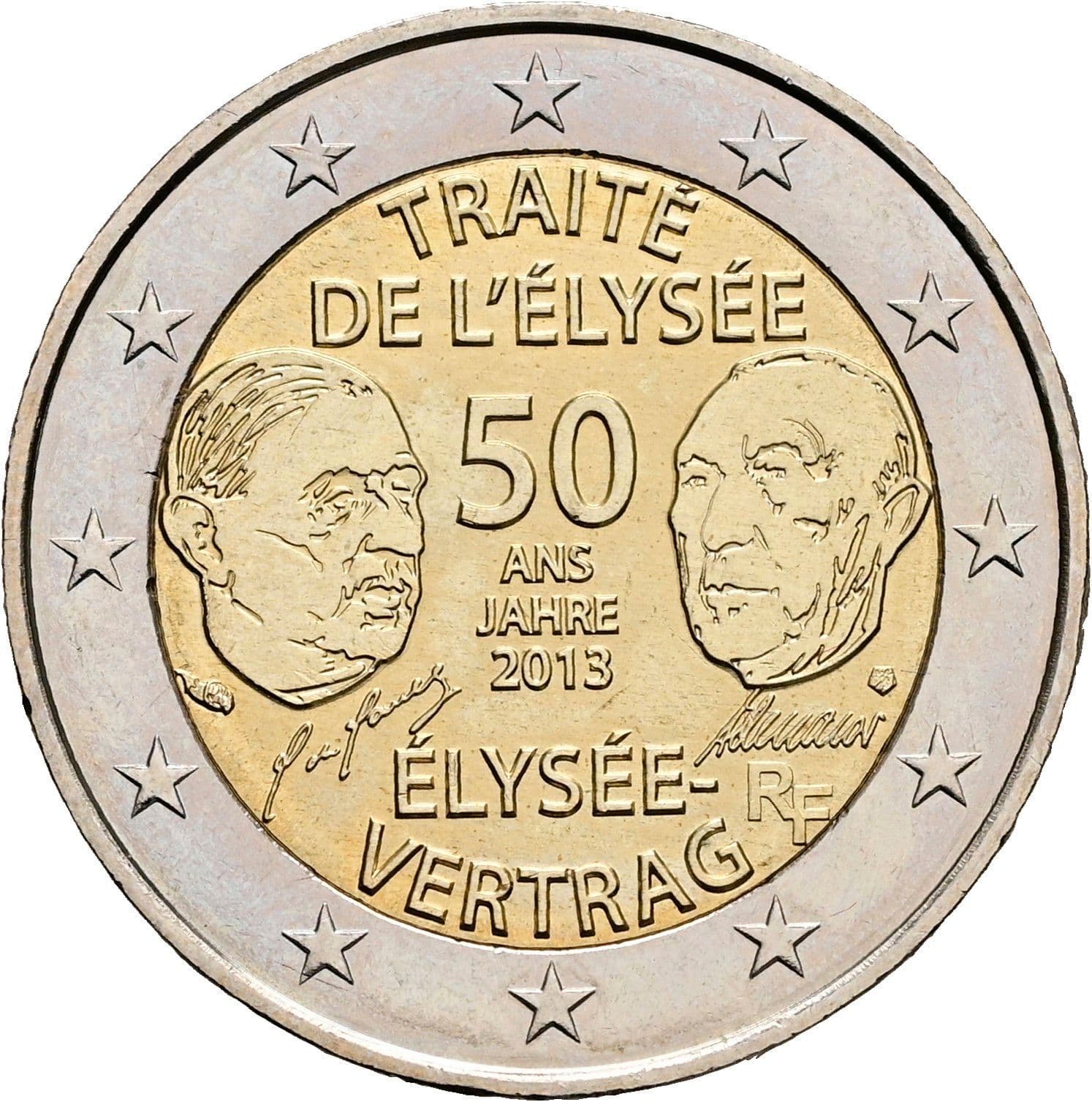 2 Euro 2013 – Rückseite