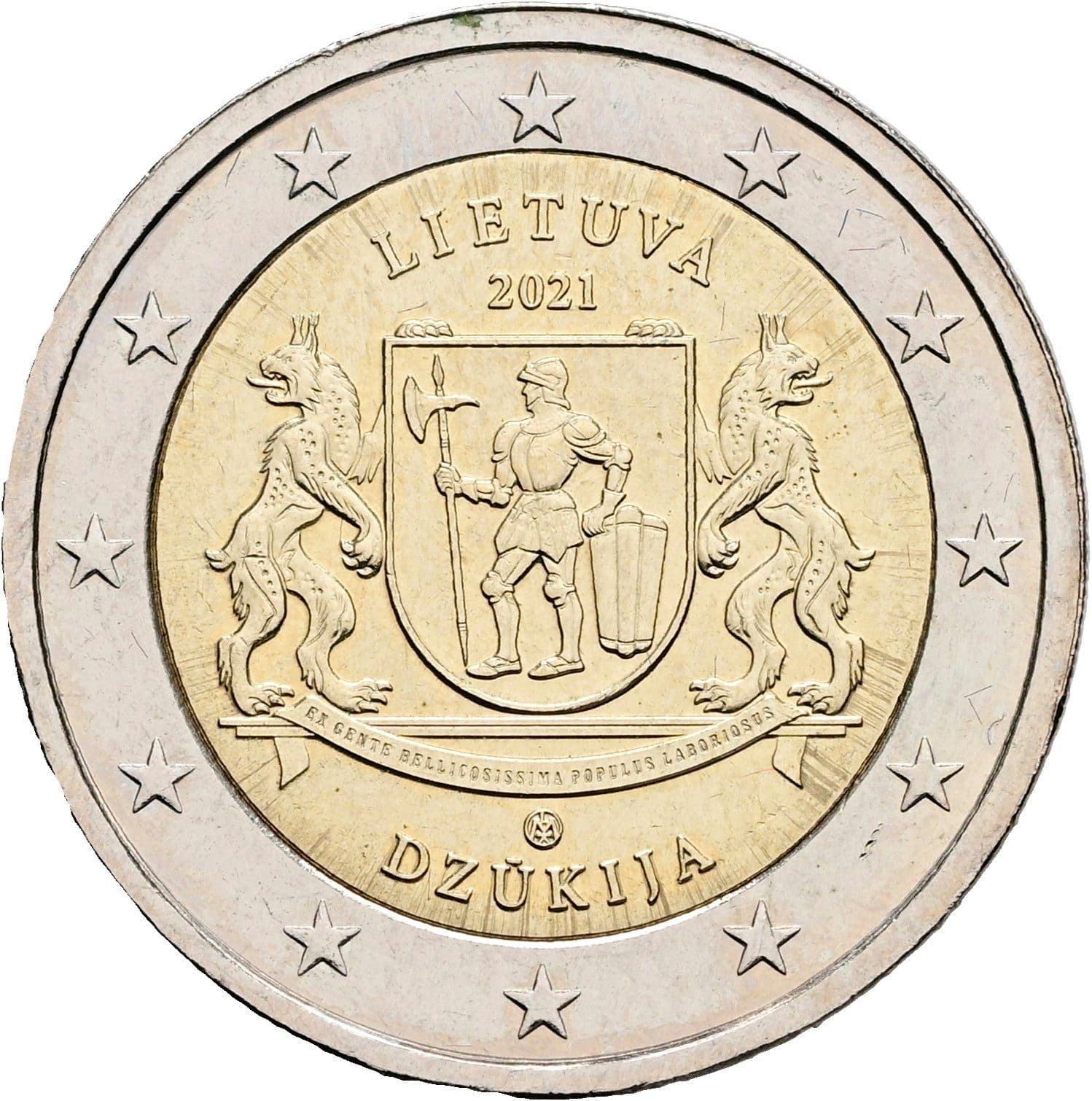 2 Euro 2021 – Rückseite