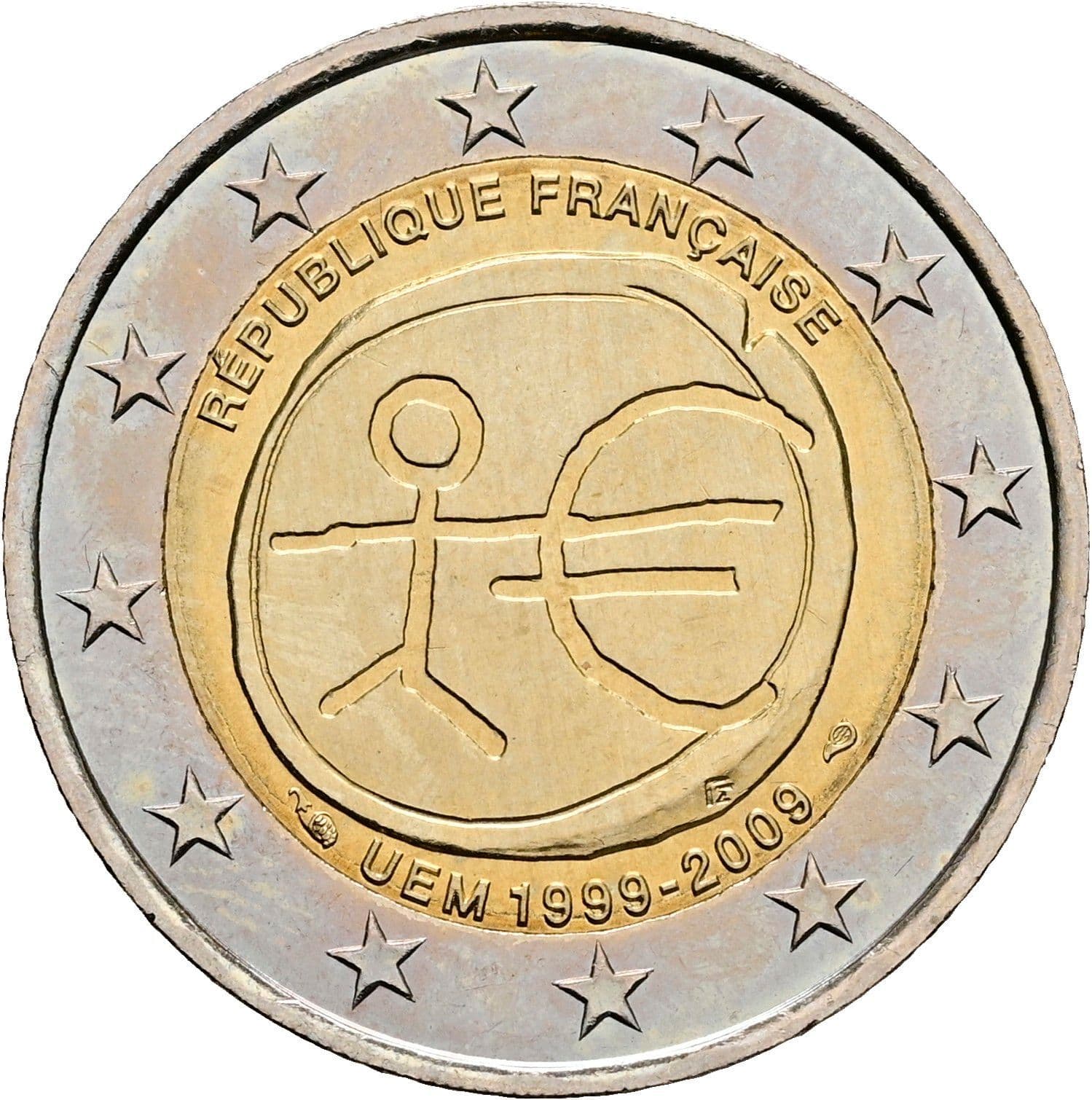2 Euro 2009 – Rückseite