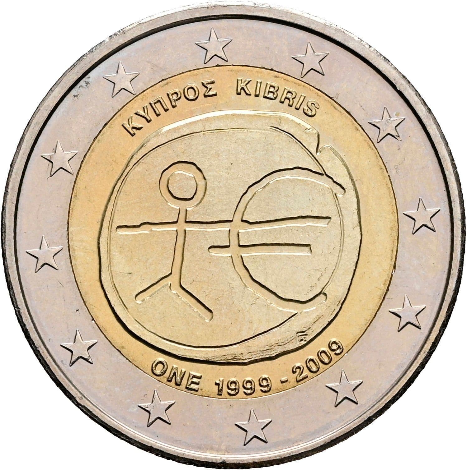 2 Euro 2009 – Rückseite