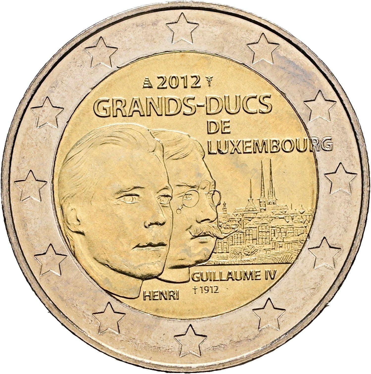 2 Euro 2012 – Rückseite