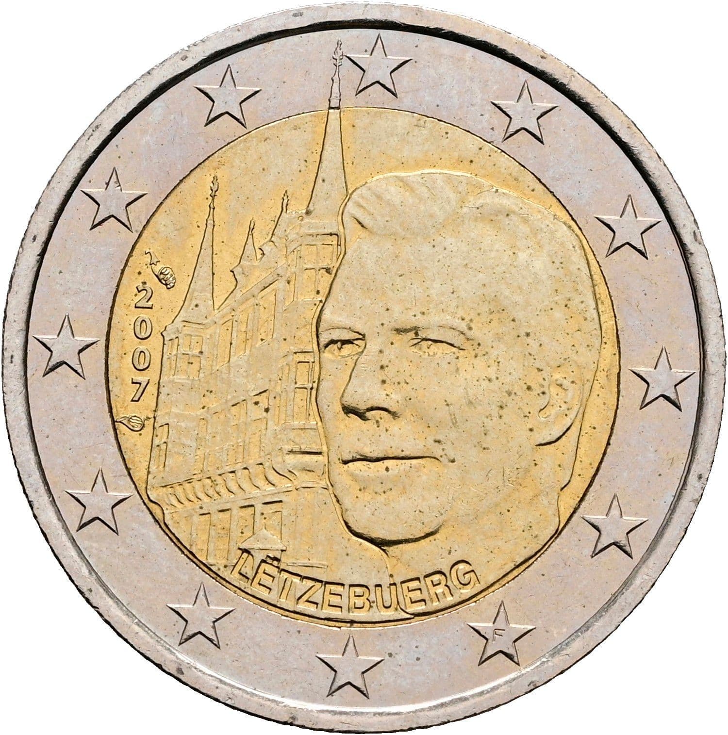 2 Euro 2007 – Rückseite
