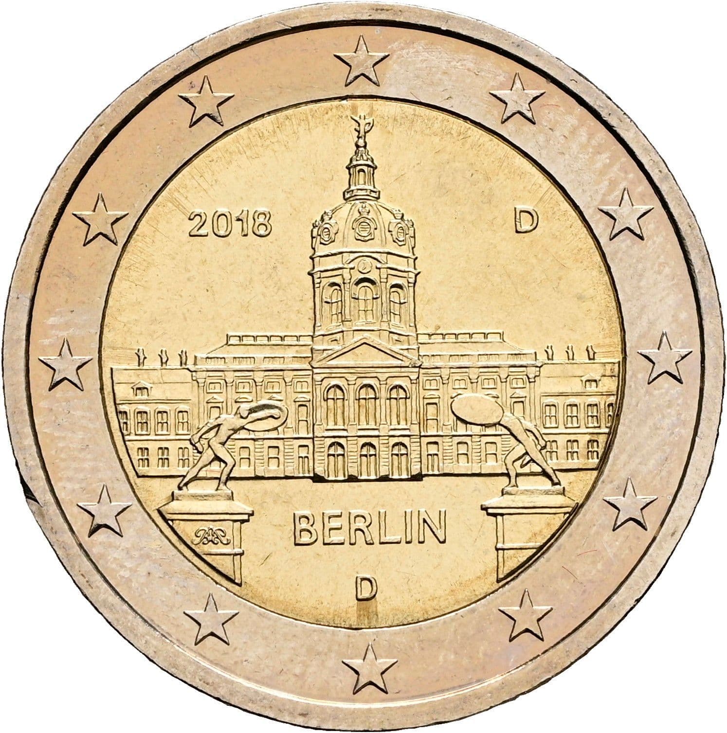 2 Euro 2018 D – Rückseite
