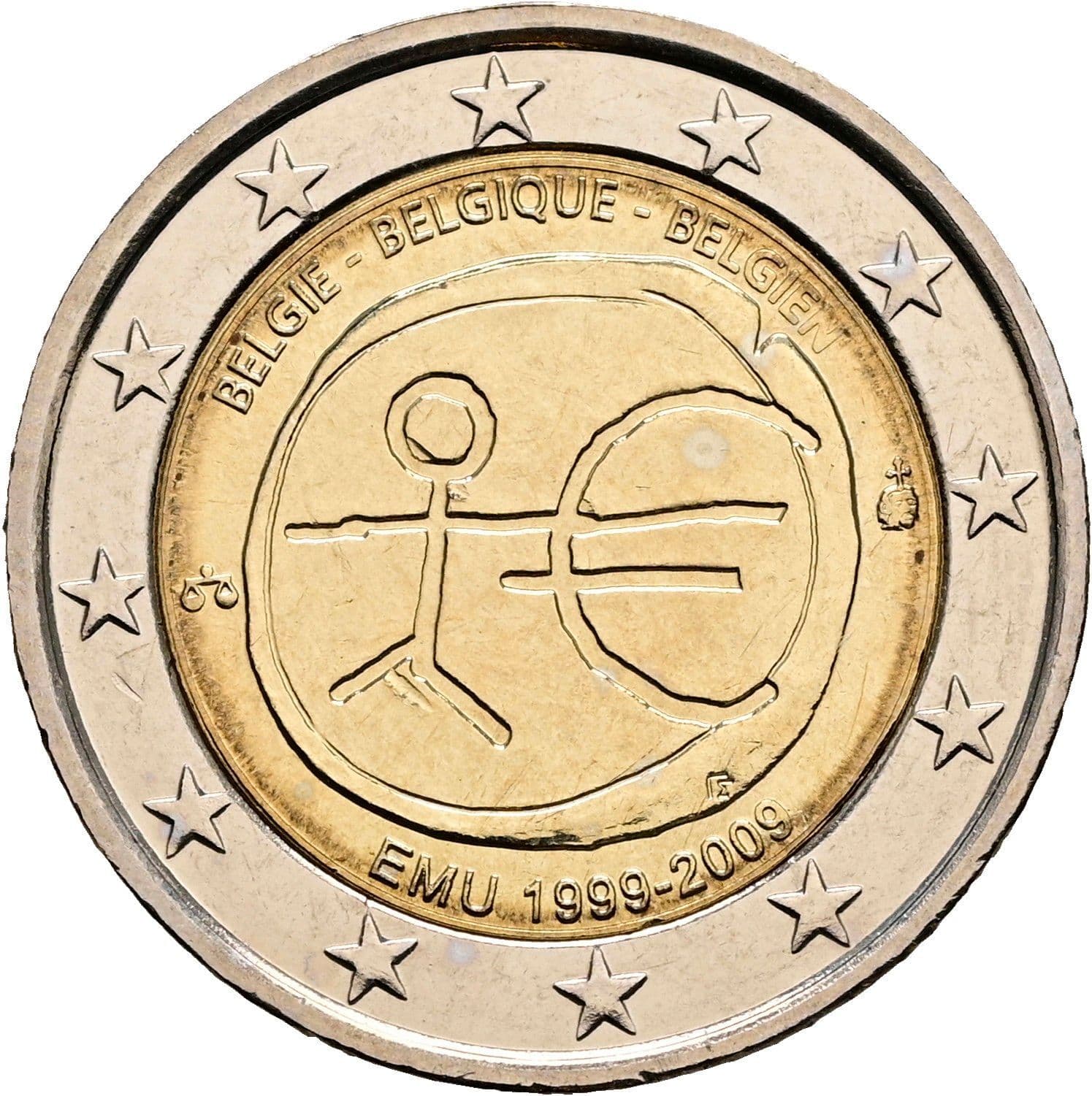 2 Euro 2009 – Rückseite