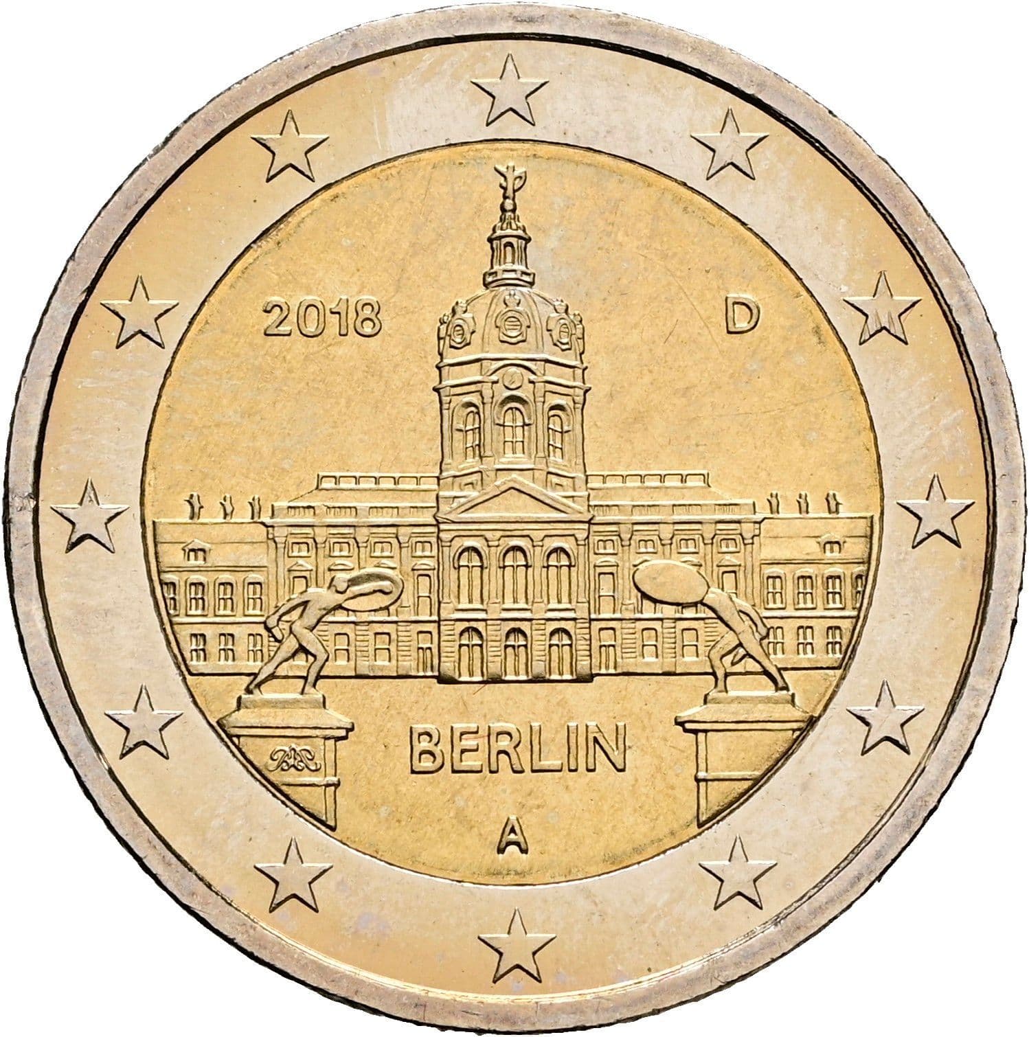 2 Euro 2018 A – Rückseite