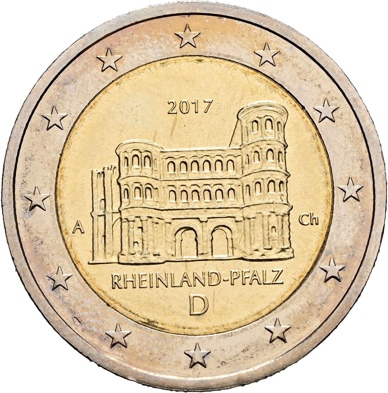 2 Euro 2017 A – Rückseite