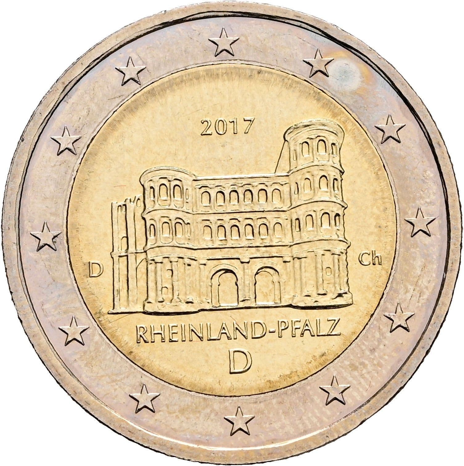 2 Euro 2017 D – Rückseite