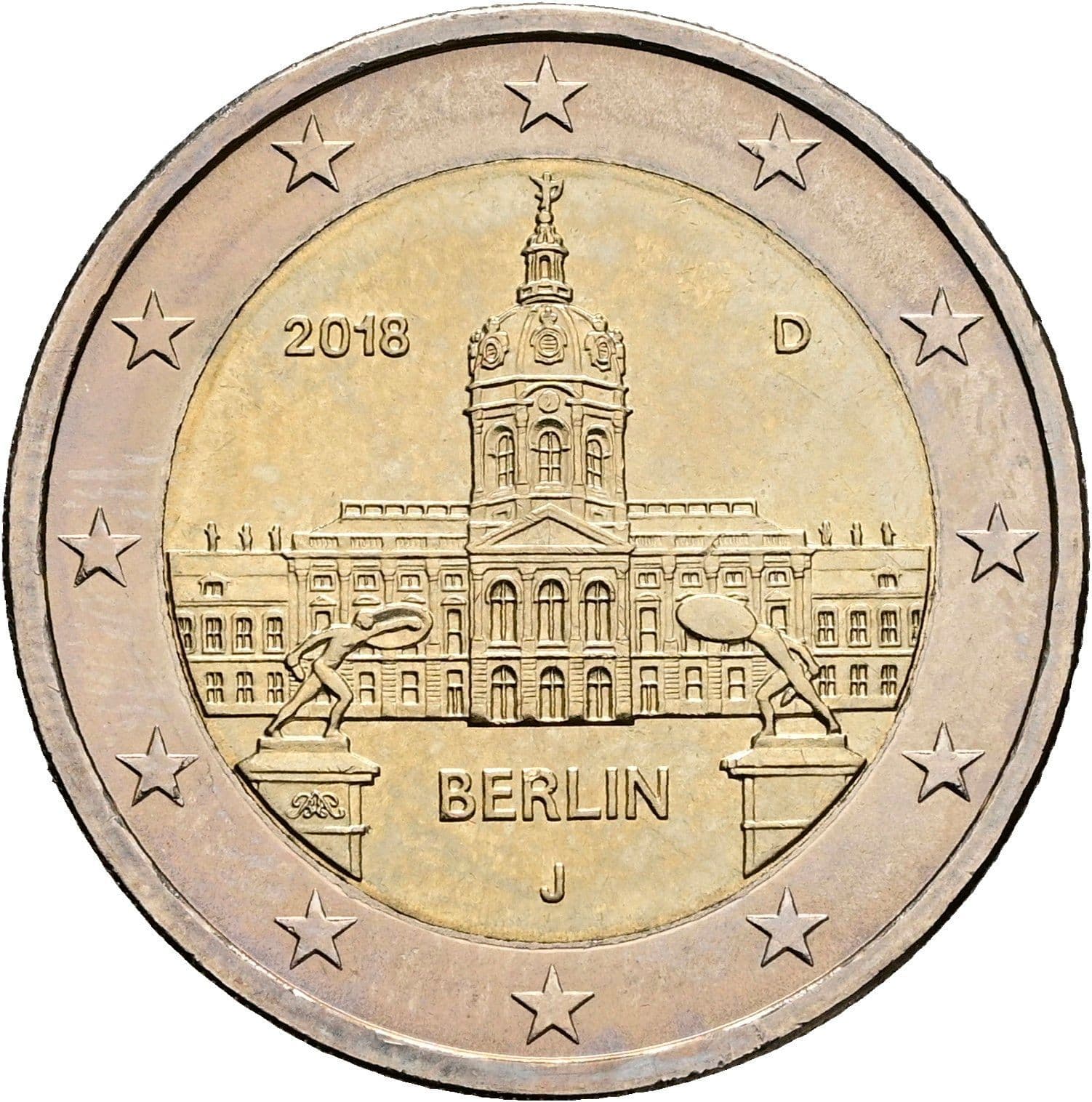 2 Euro 2018 J – Rückseite
