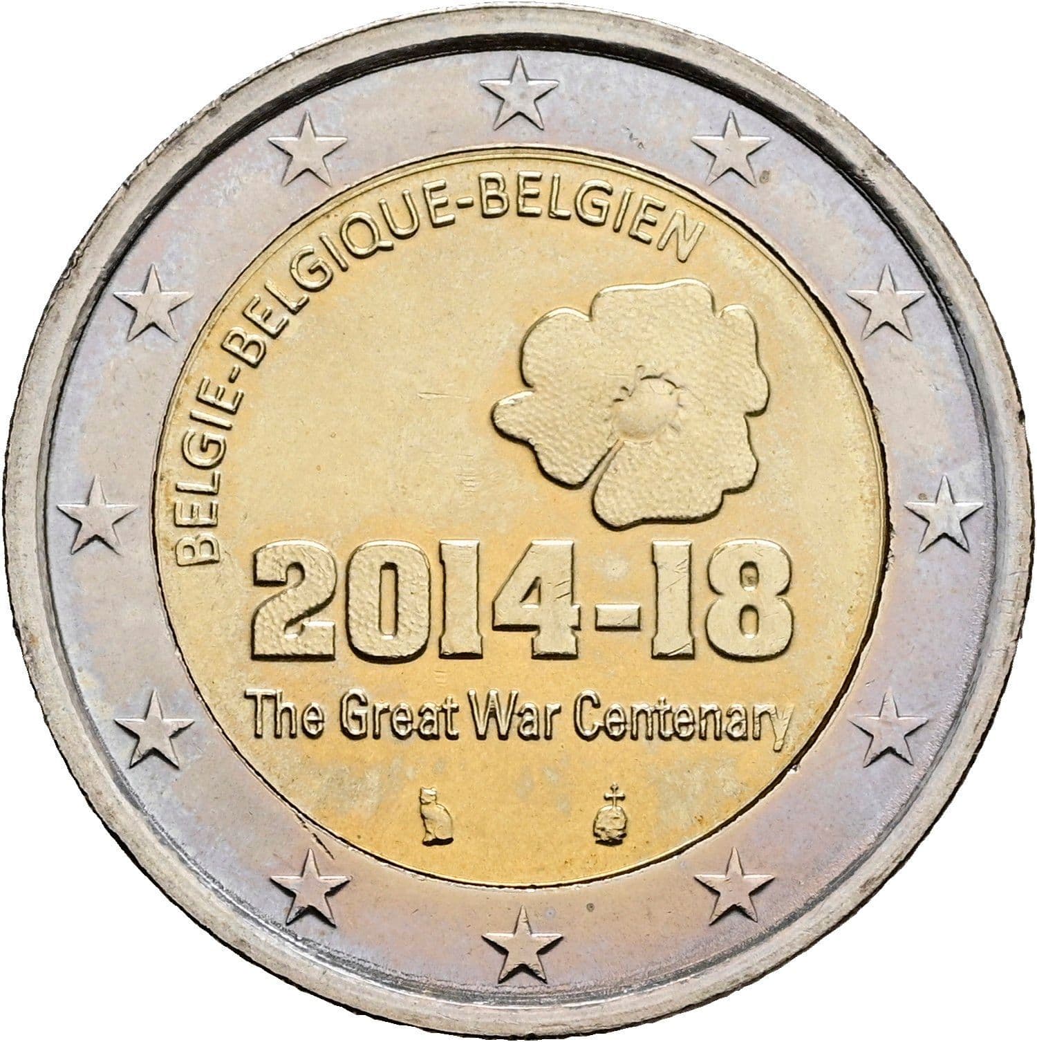 2 Euro 2014 – Rückseite