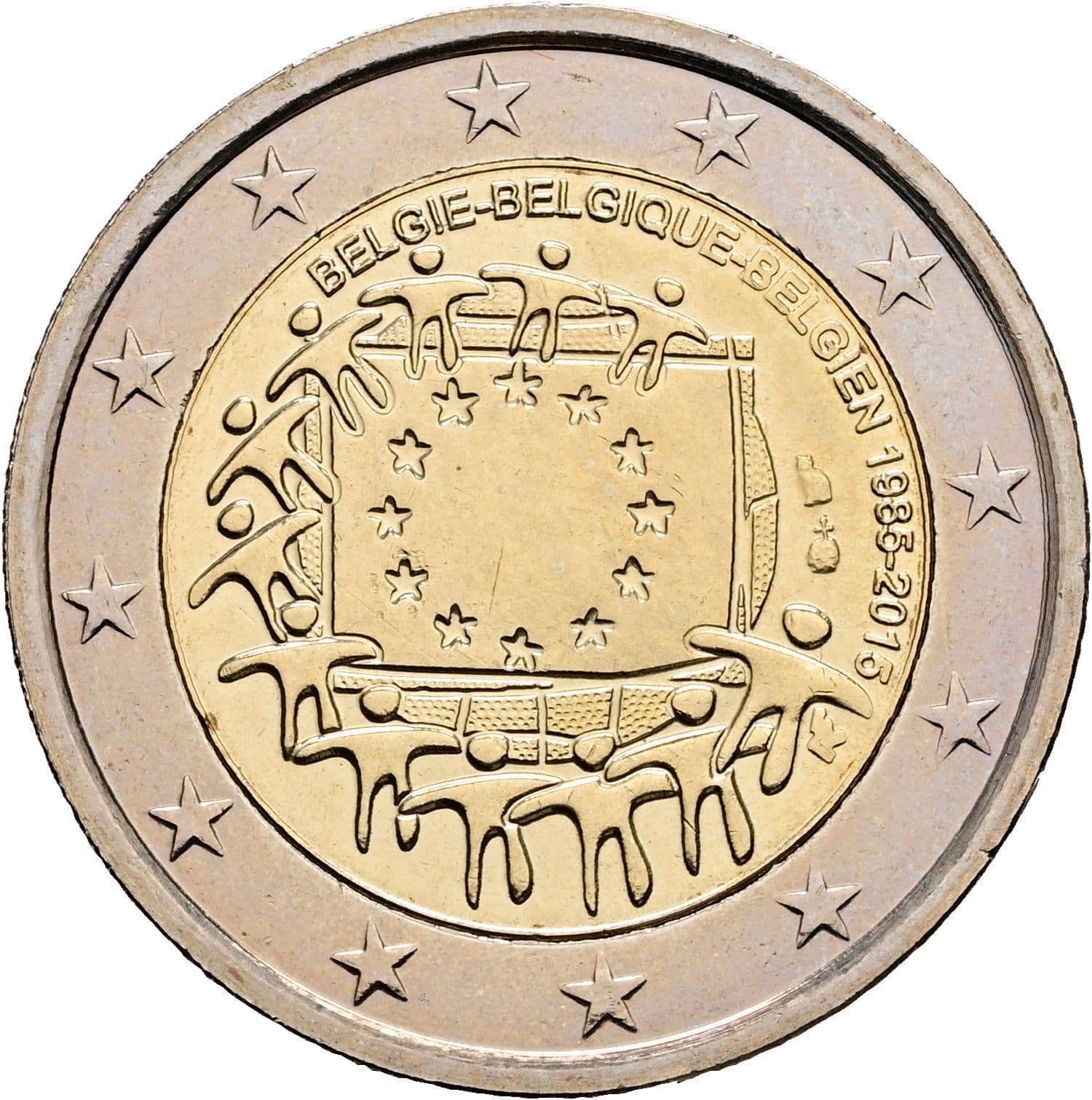 2 Euro 2015 – Rückseite