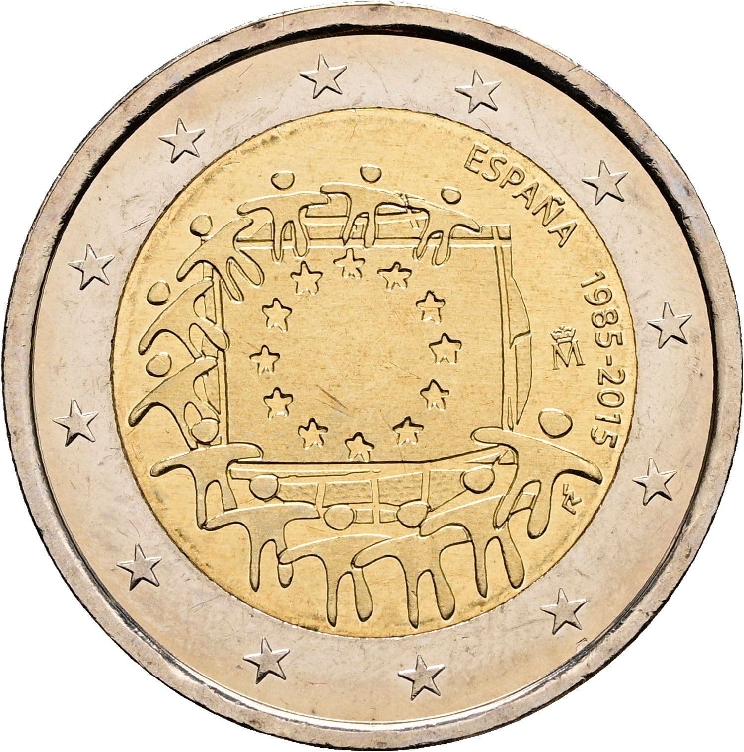2 Euro 2015 – Rückseite