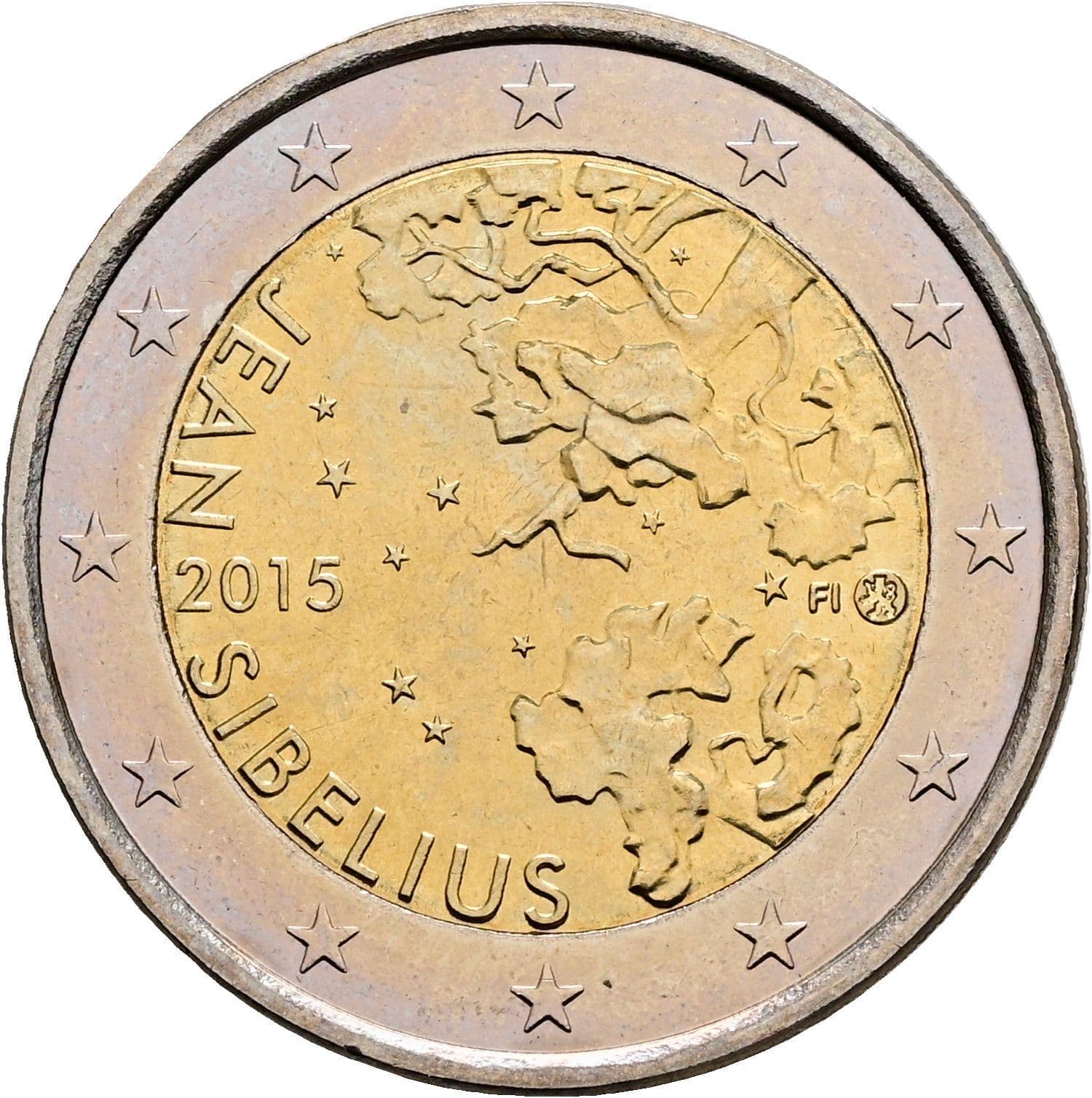 2 Euro 2015 – Rückseite