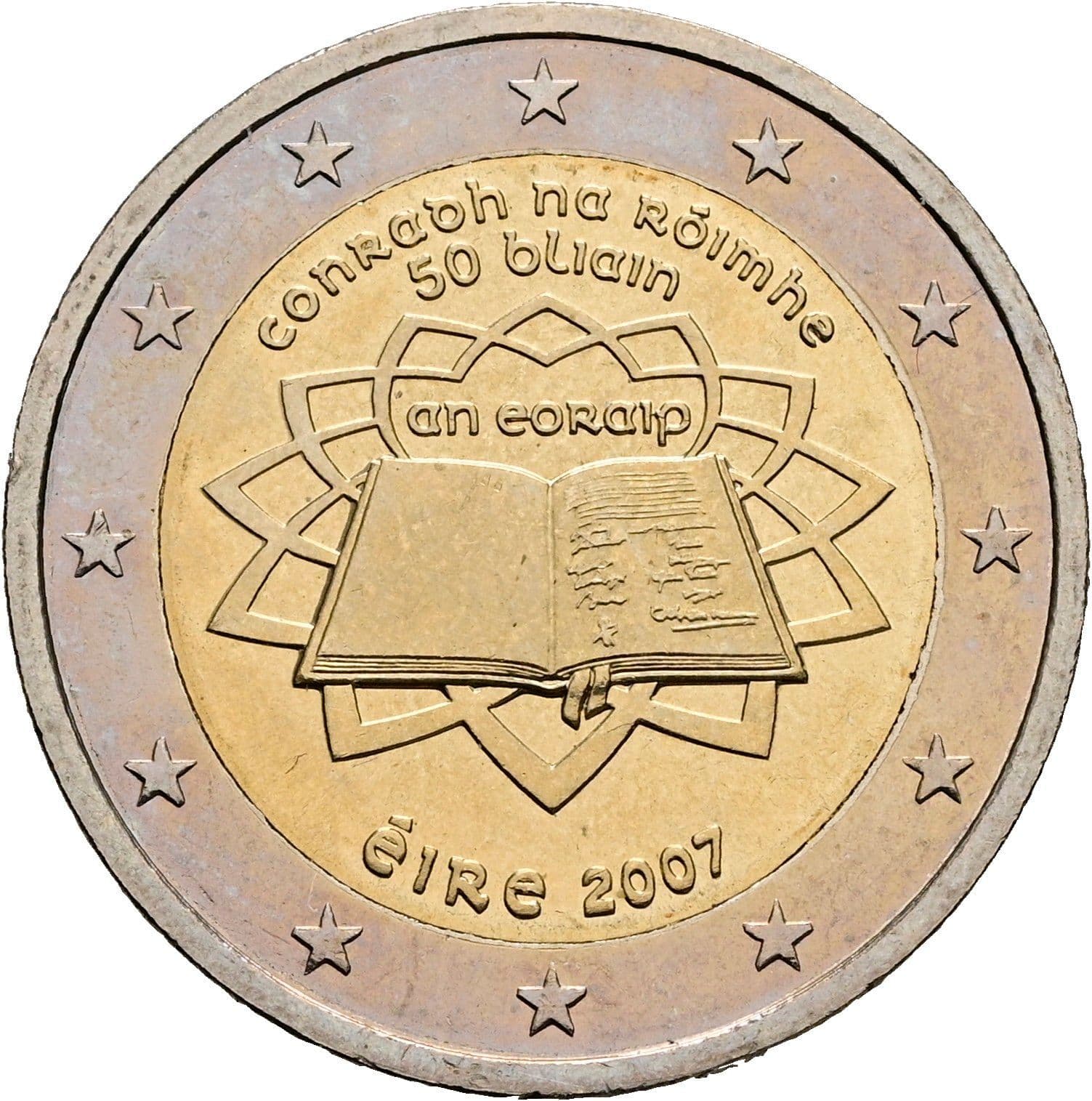 2 Euro 2007 – Rückseite