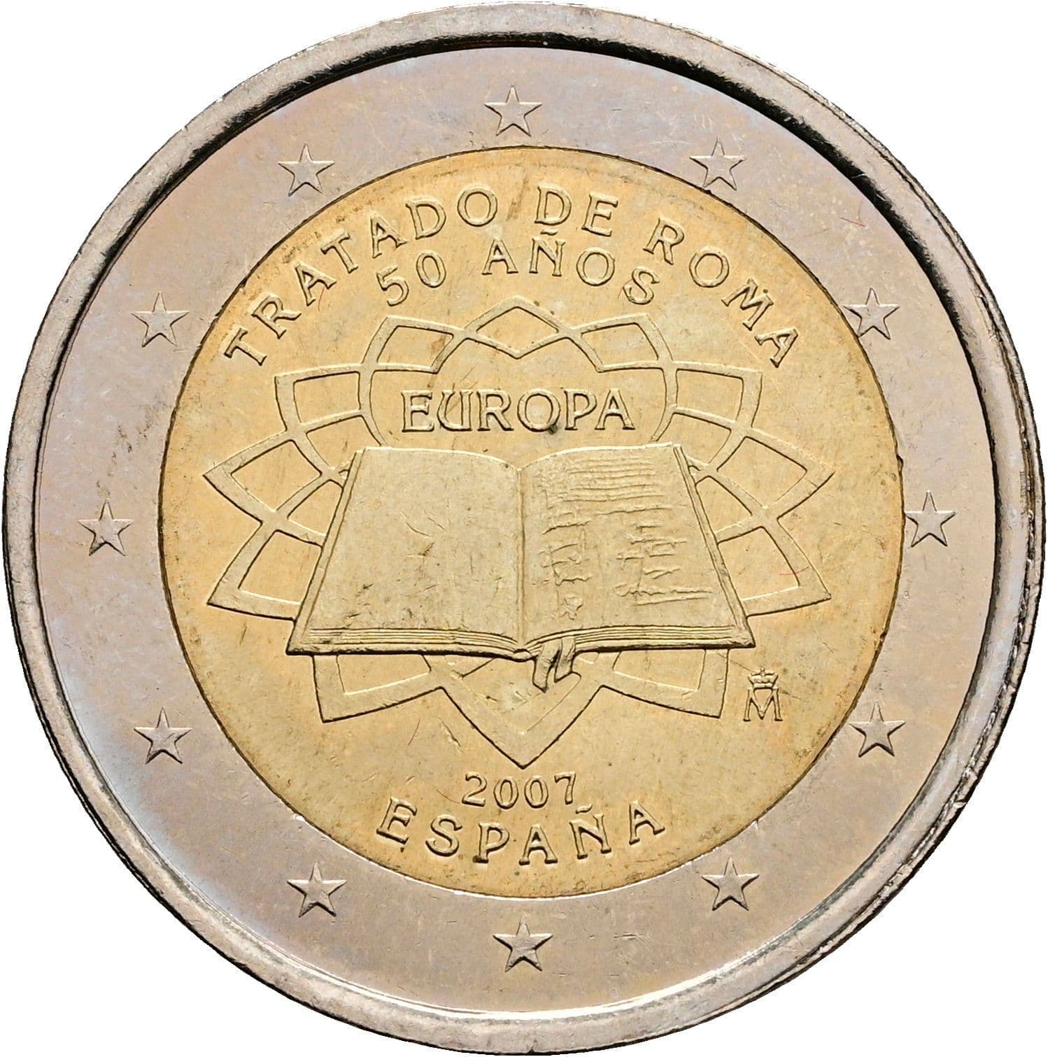 2 Euro 2007 – Rückseite