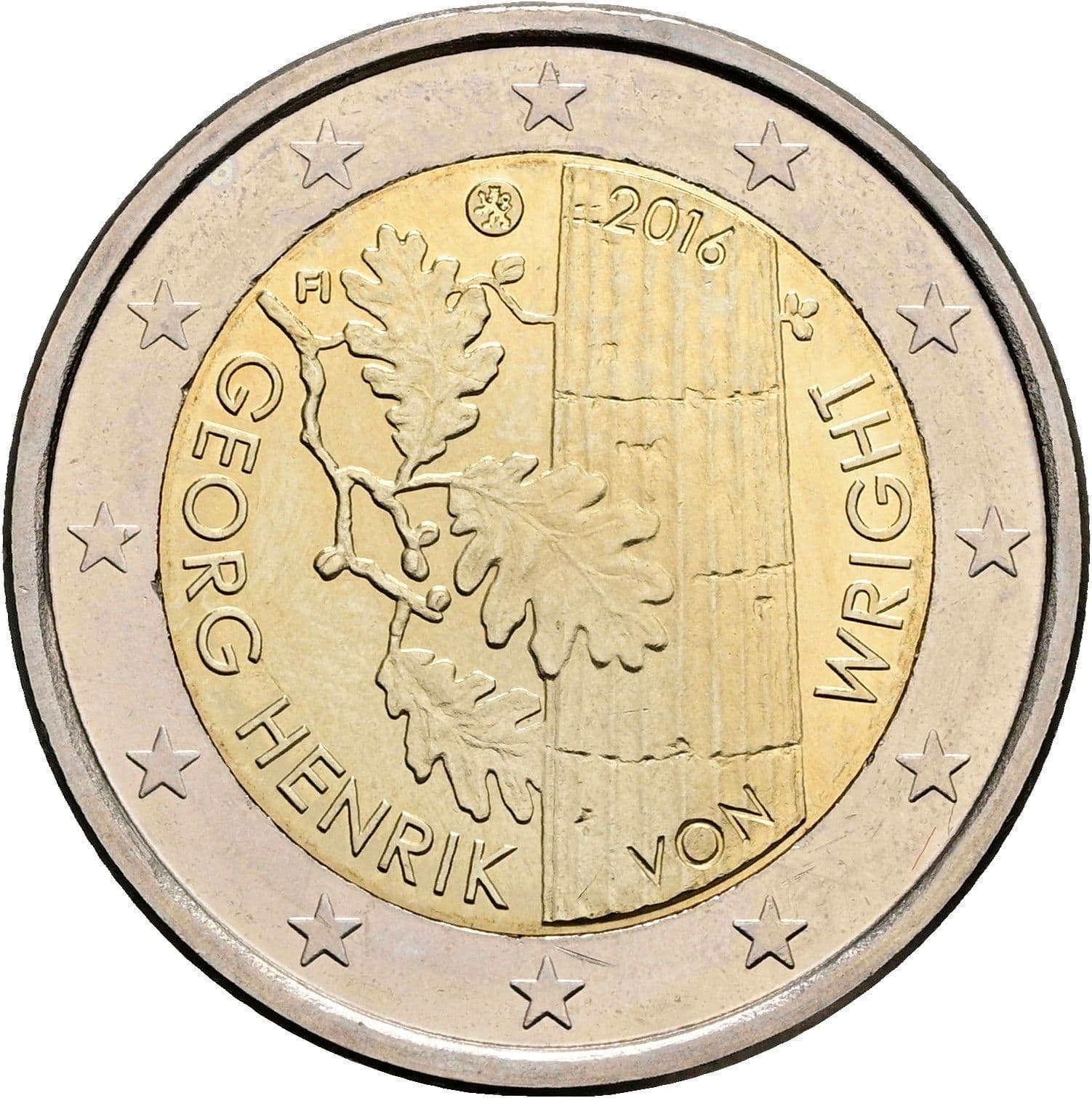 2 Euro 2016 – Rückseite