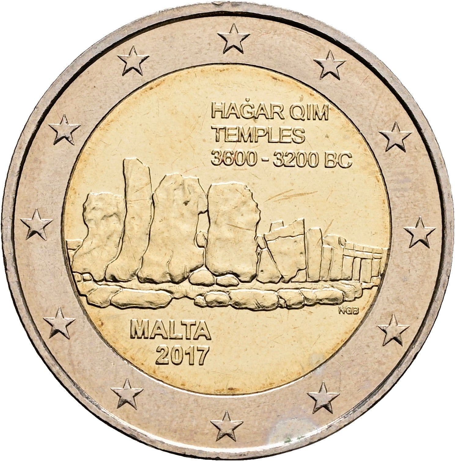 2 Euro 2017 – Rückseite