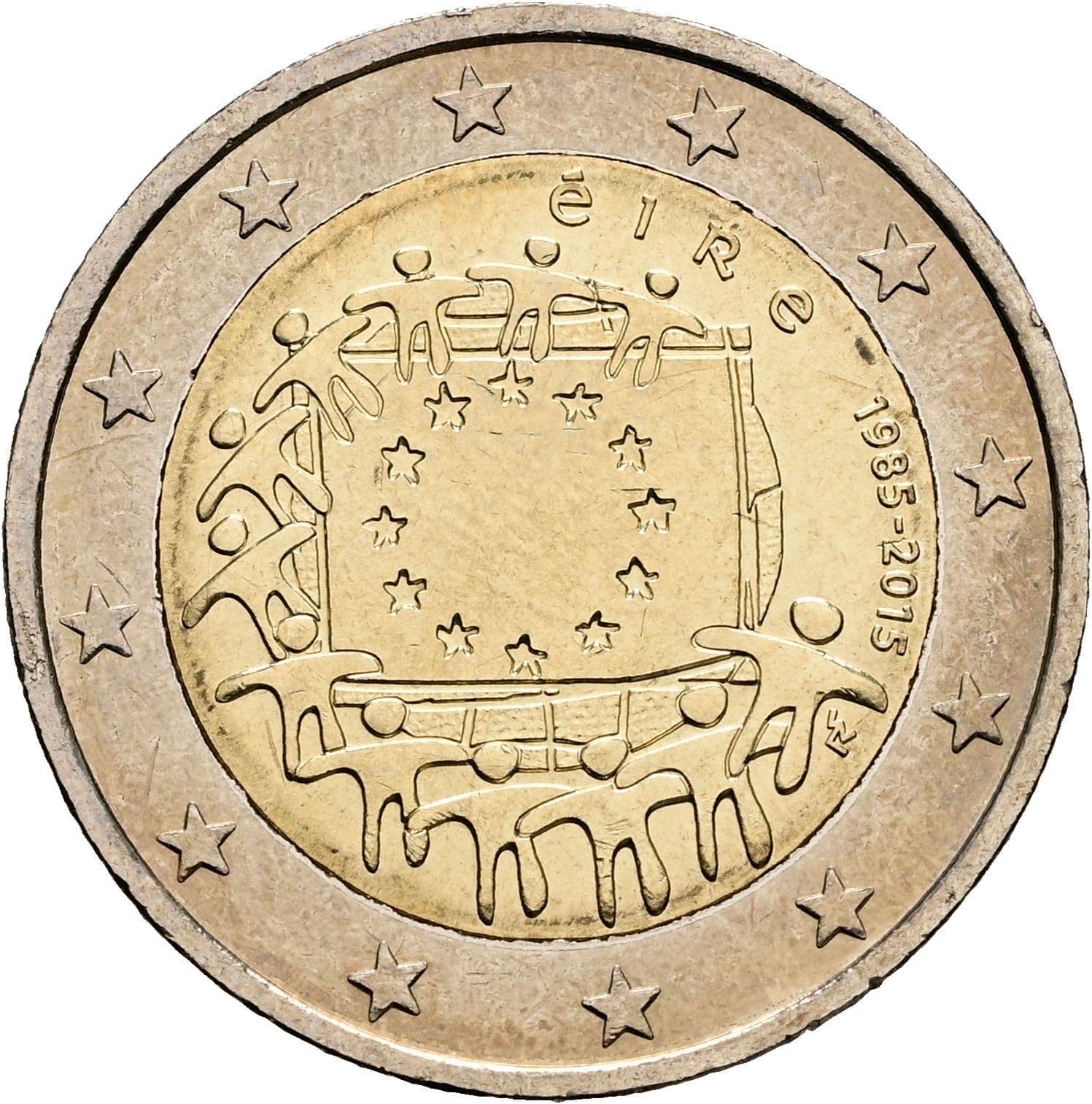 2 Euro 2015 – Rückseite
