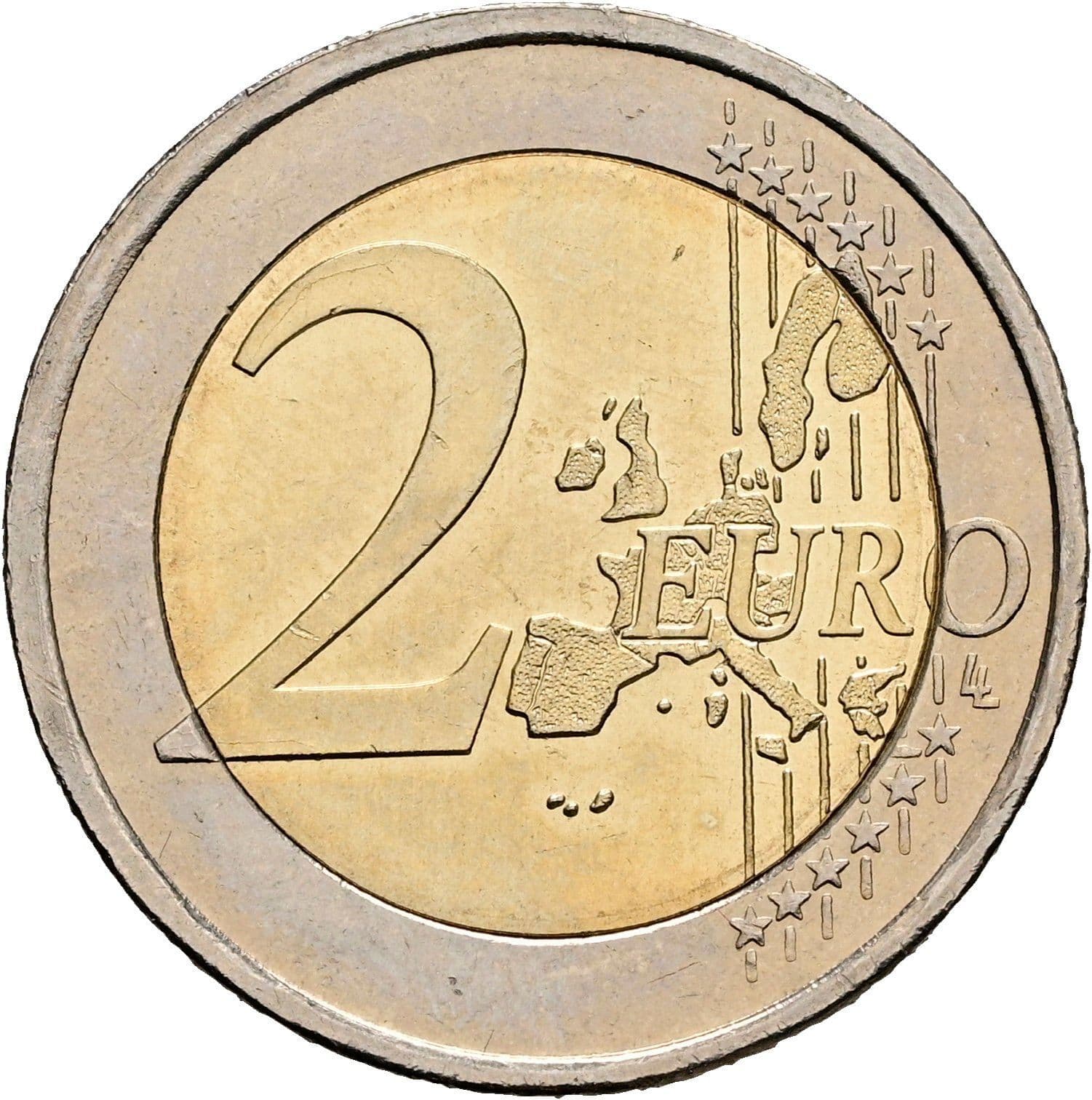 2 Euro 2002 – Vorderseite